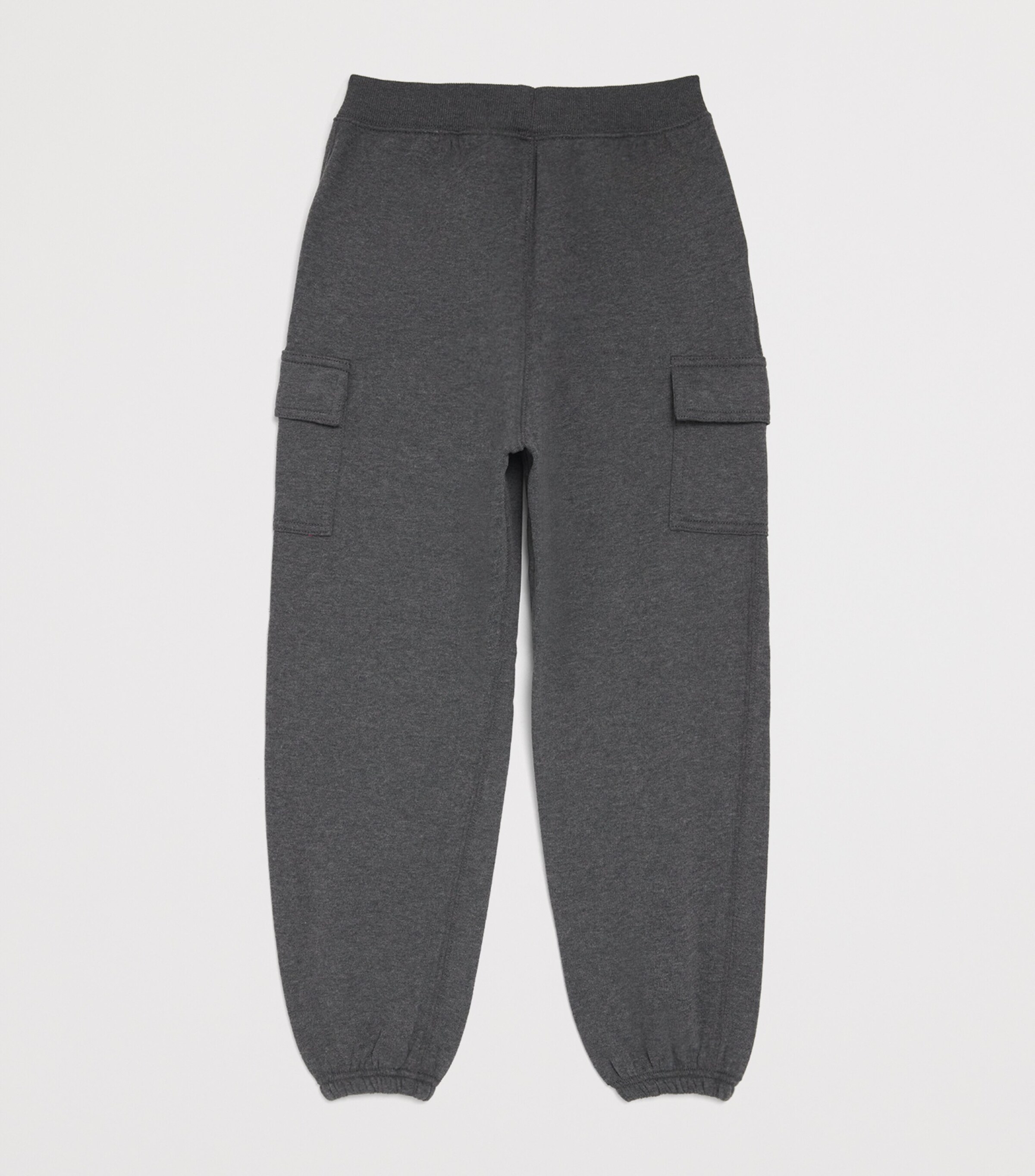 Ralph Lauren Kids Fleece Cargo Sweatpants (7-14 Years) Grey Htr Image 2