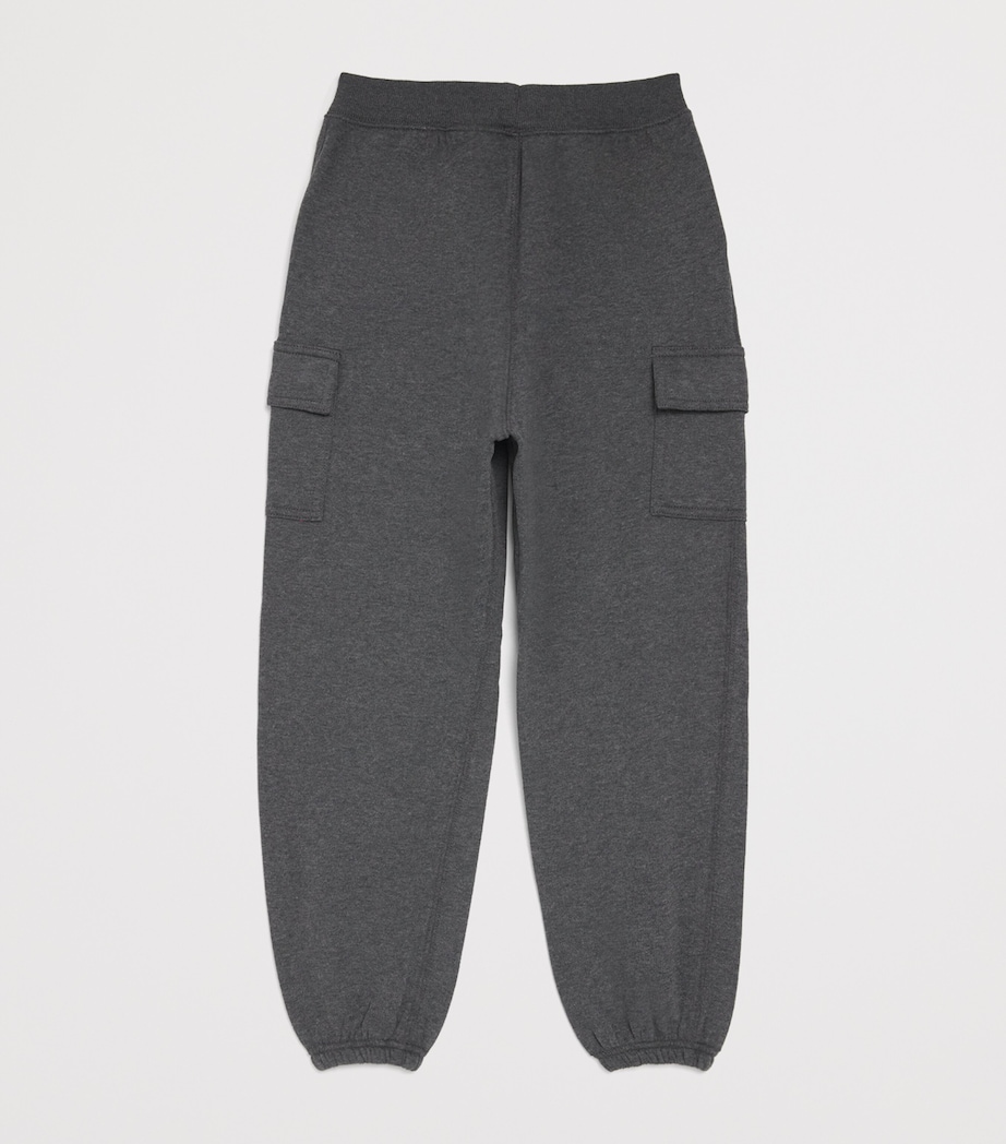Fleece Cargo Sweatpants (7-14 Years) GREY HTR Image 2