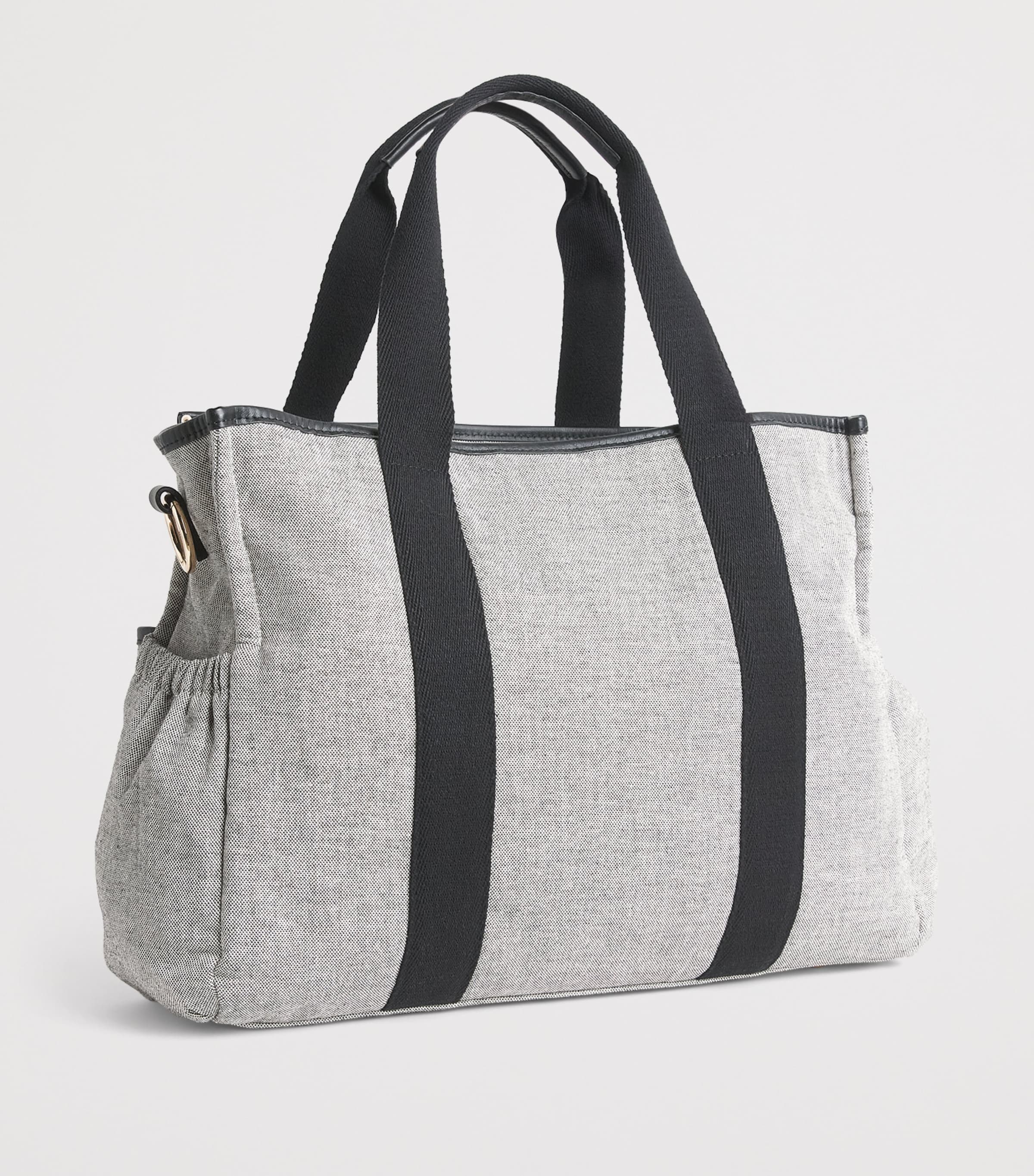 Chloé Kids Canvas Changing Bag Heather Grey Image 2