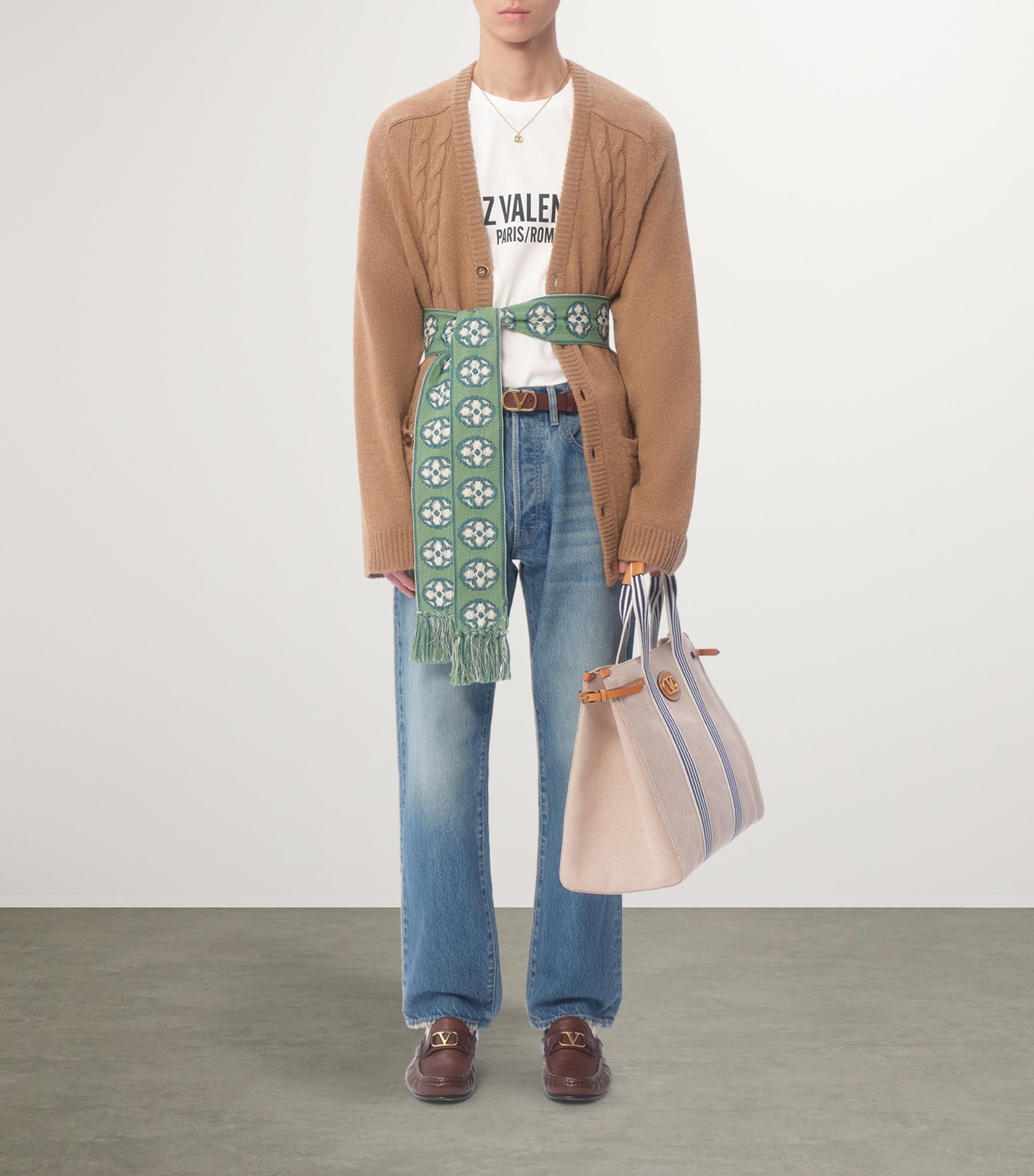 Valentino Garavani Canvas Antibes Tote Bag | Harrods US