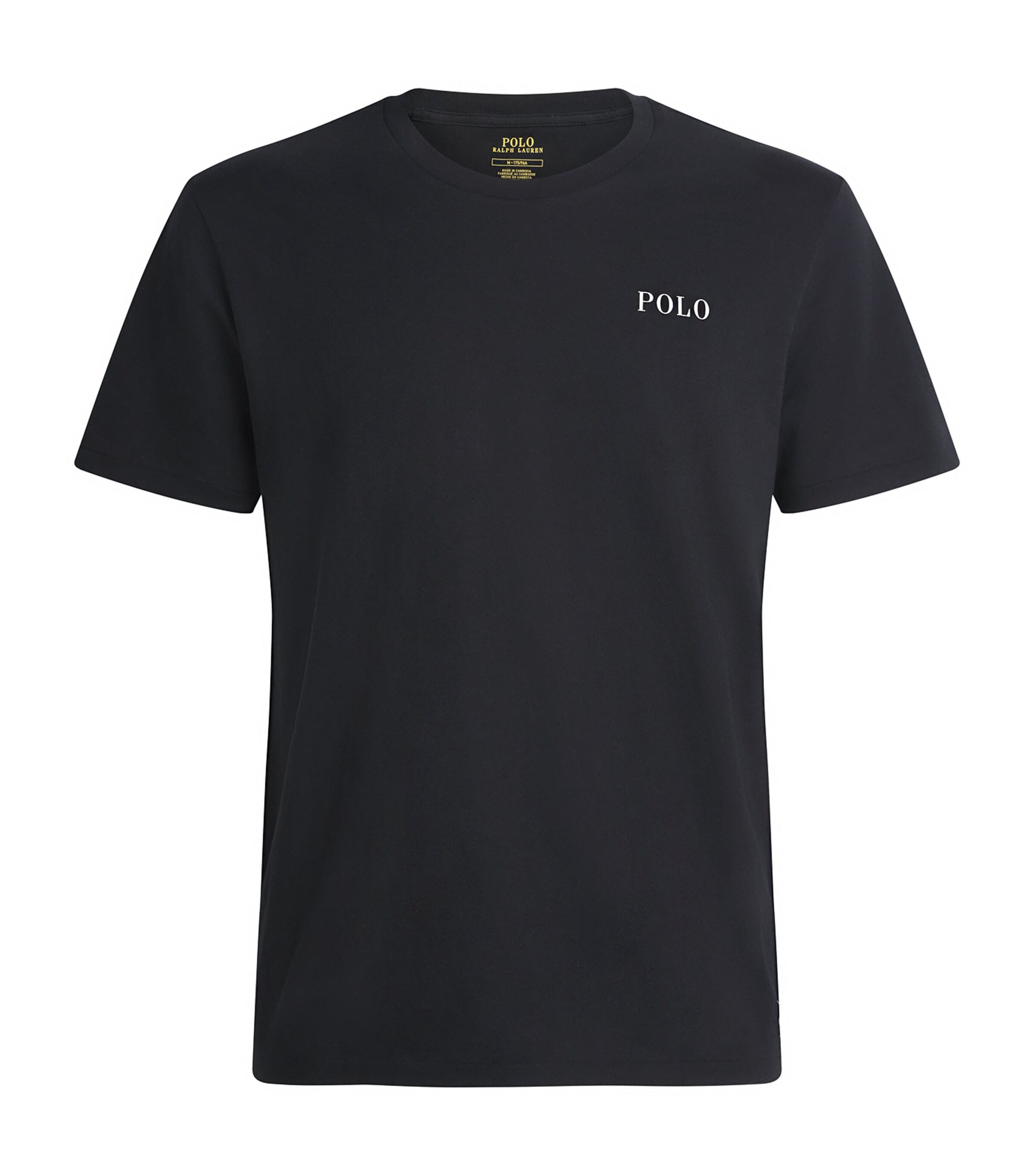 Cotton Logo T-Shirt POLO BLACK POLO TEE Image 5