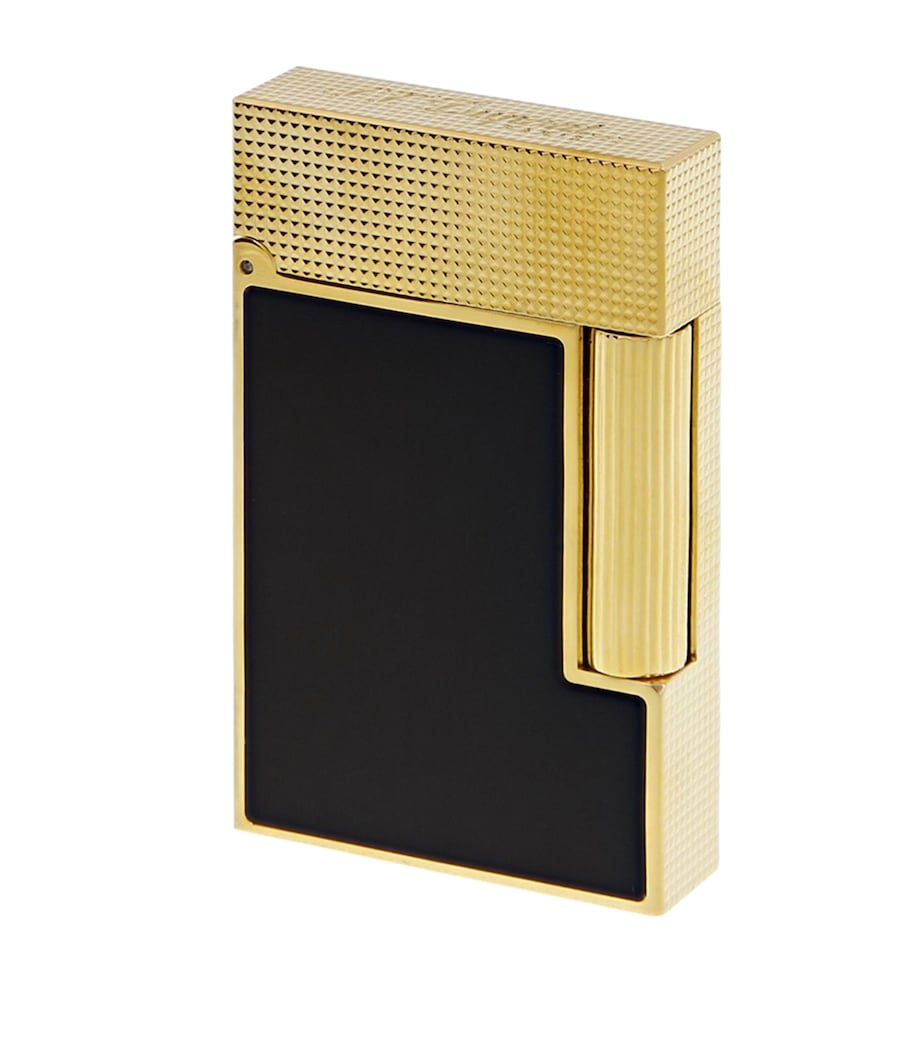 Yellow Gold Ligne 2 Lighter BLACK & GOLD Image 4