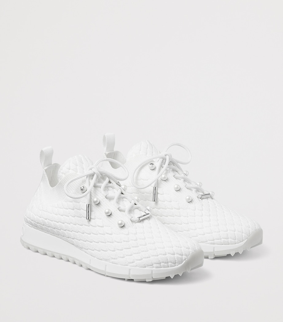 Veles Knitted Sneakers X WHITE Image 5