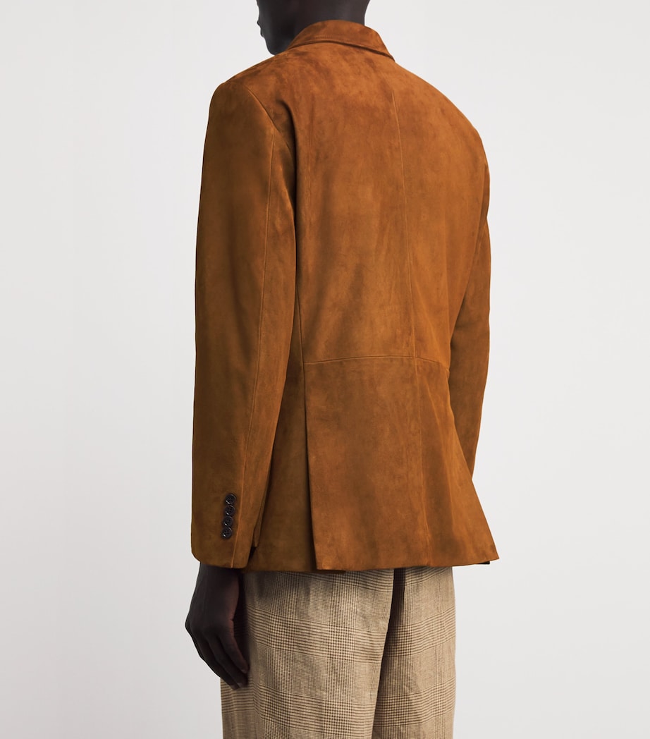 Suede RL67 Blazer DARK BROWN Image 4
