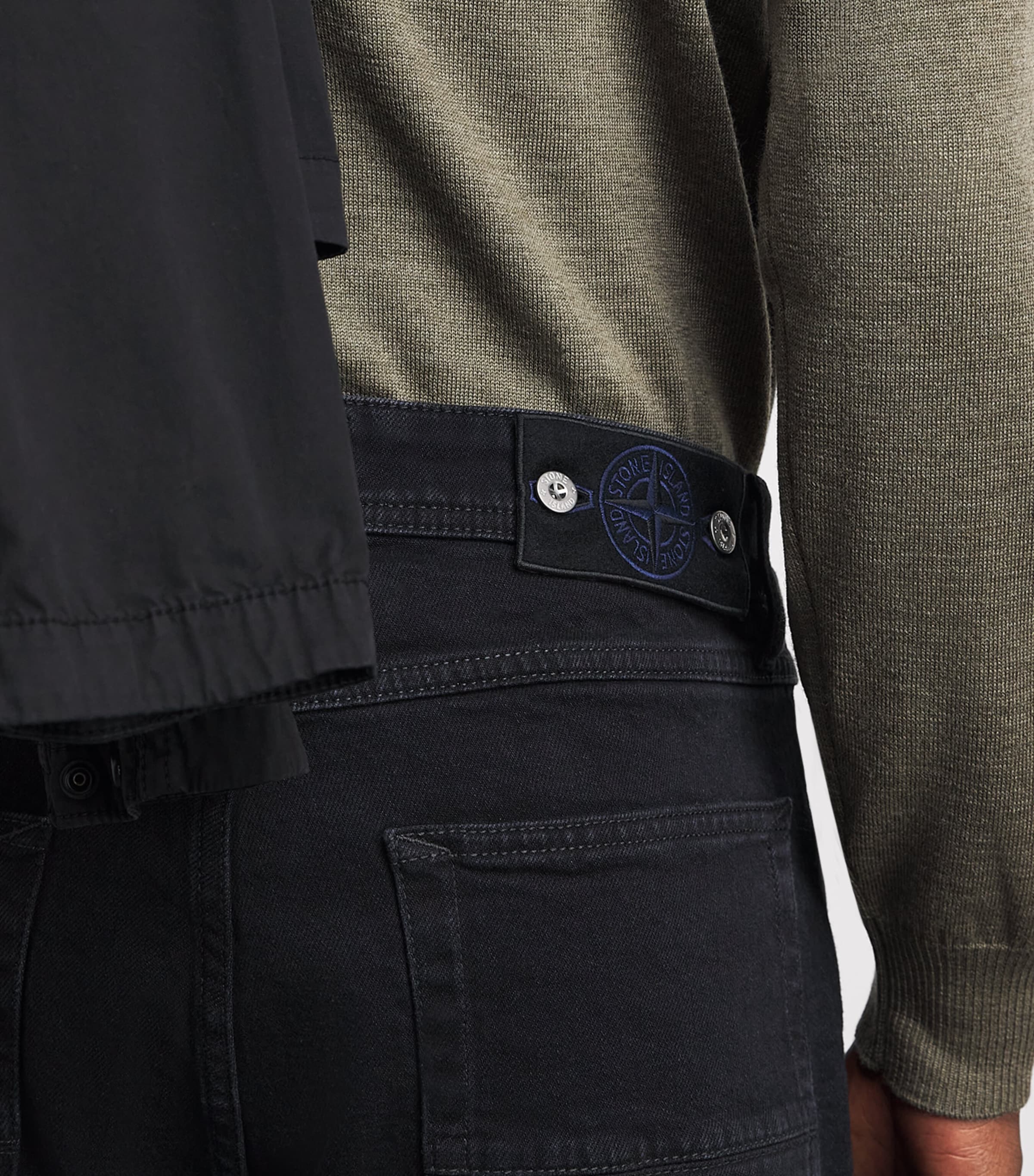 Stone Island Mens Slim Jeans Image 3