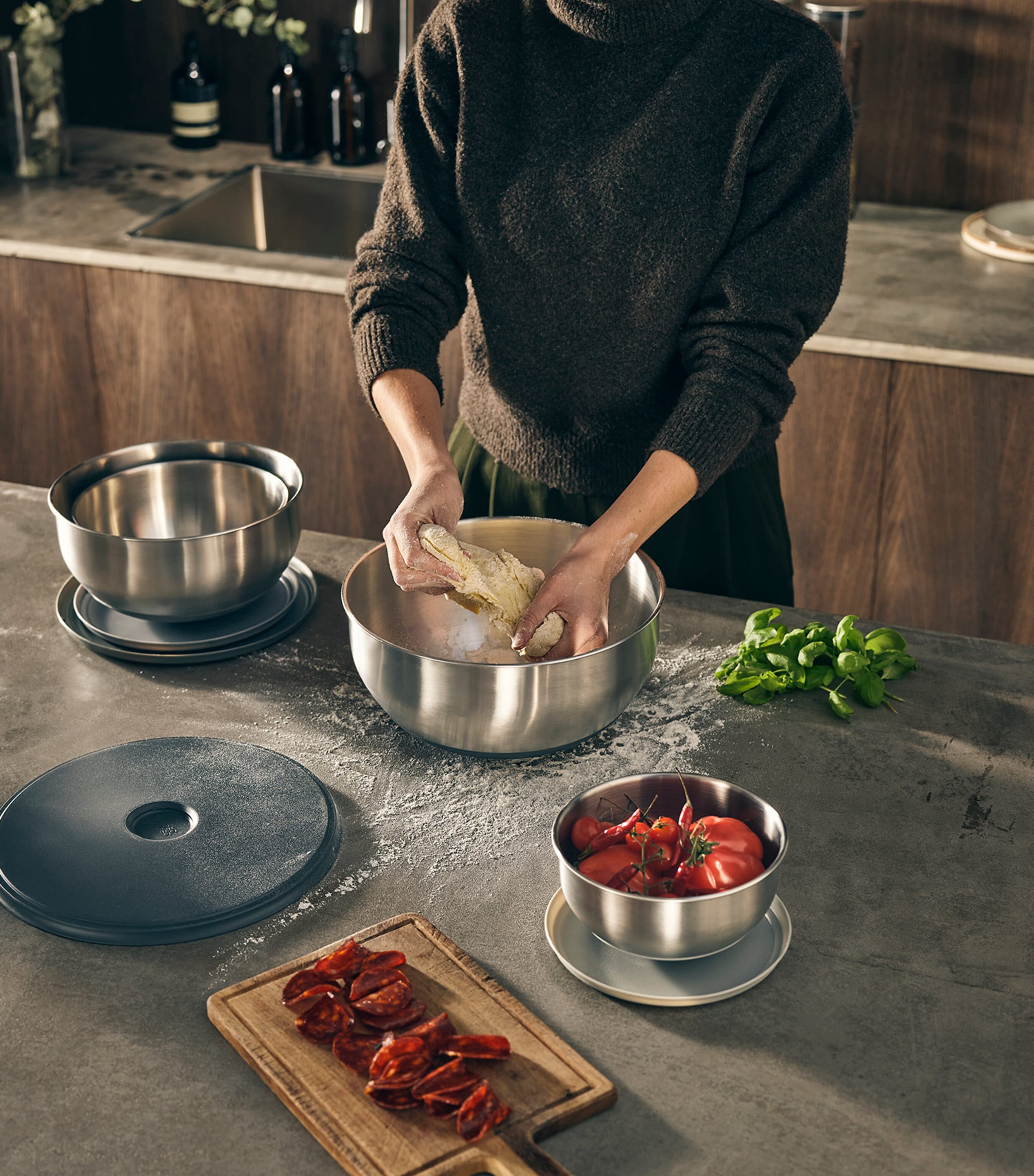 Nest Prep&Store Bowls (Set of 4) STEEL Image 9