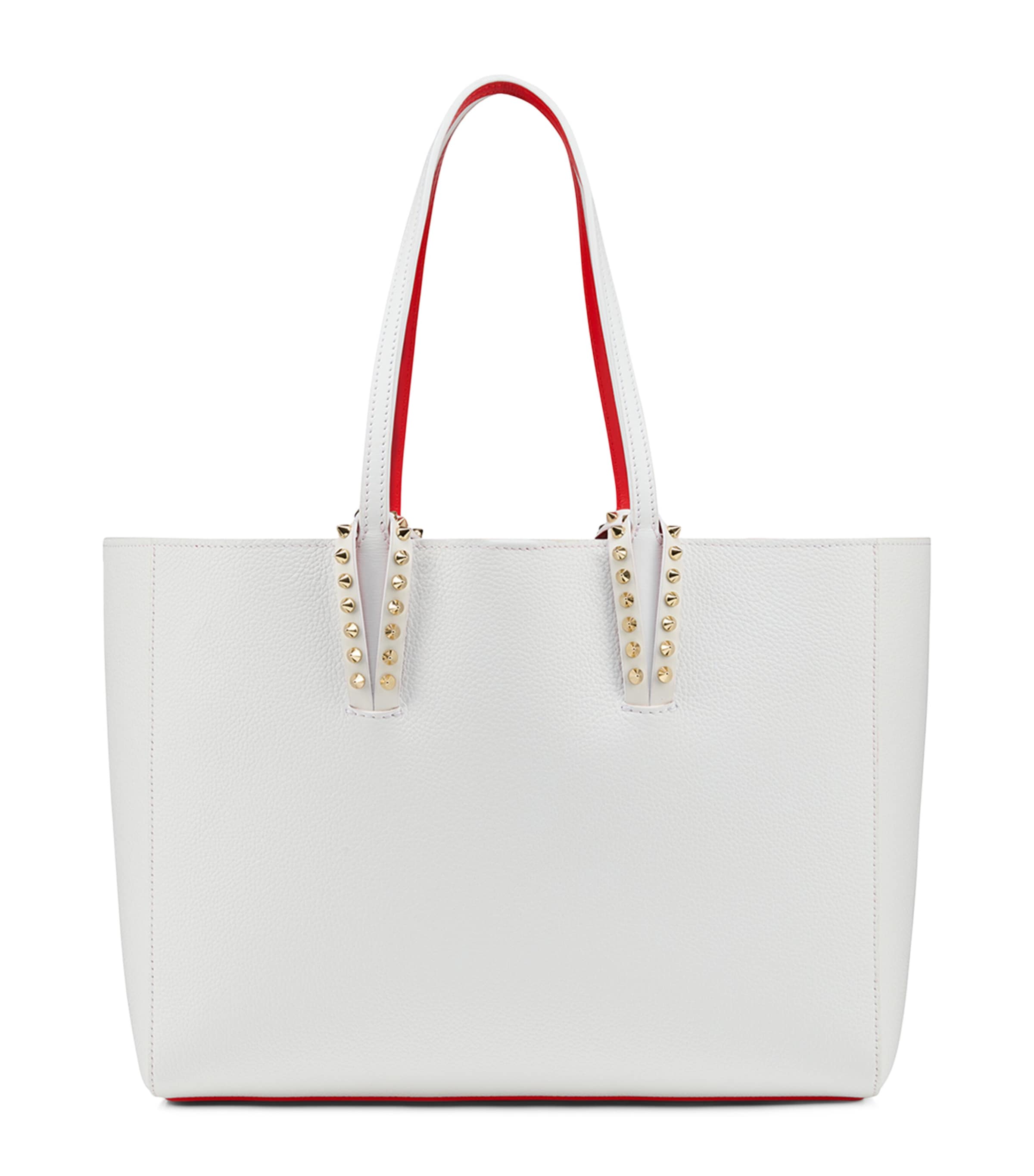 Christian Louboutin Cabata Small Leather Tote Bag | Harrods US