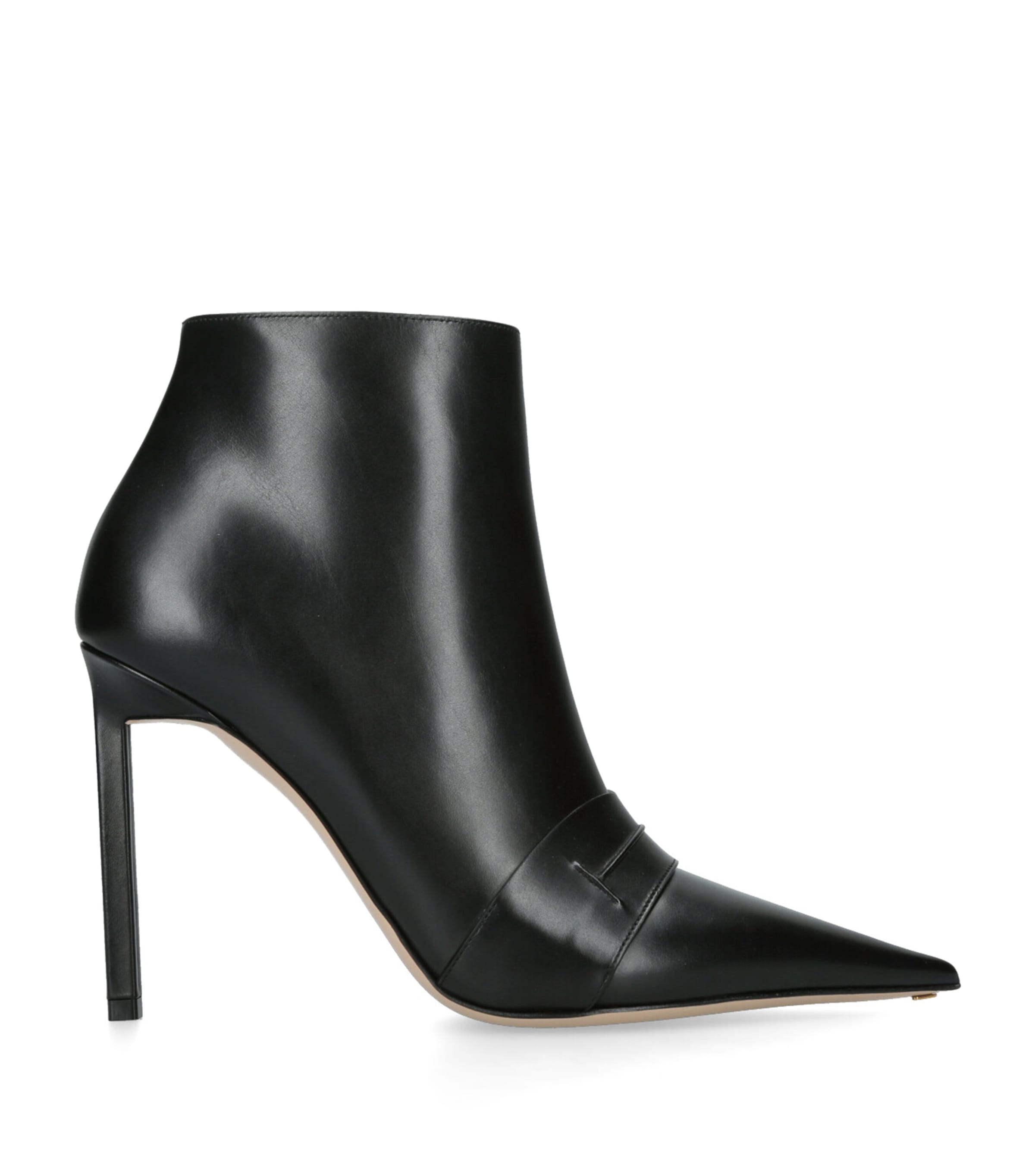 TOM FORD Leather Eva Ankle Boots 105 | Women Shoes | Boots | Heeled Boots | Designers | Tom Ford