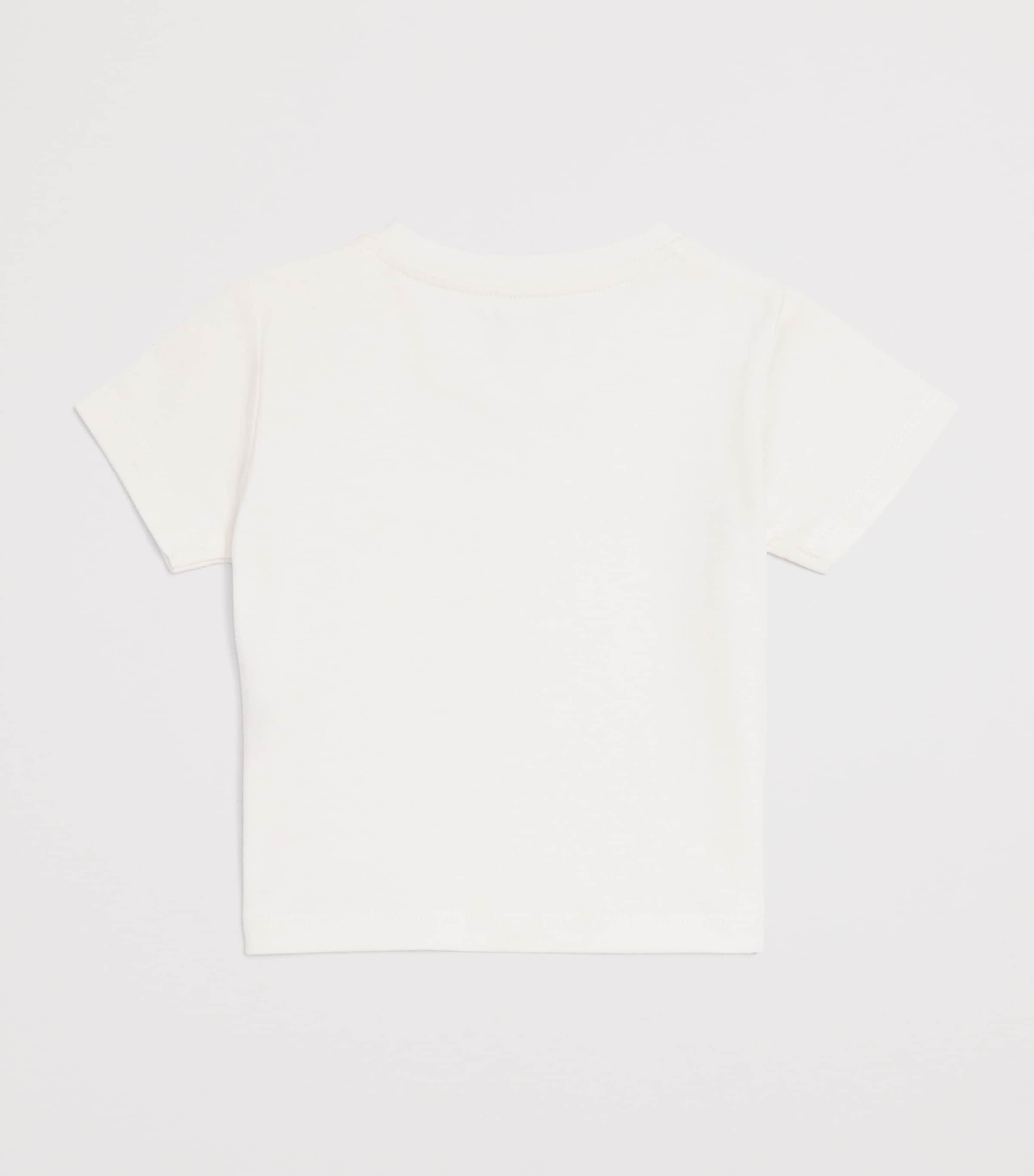 Cotton Logo T-Shirt (0-18 Monhs) PINK Image 2