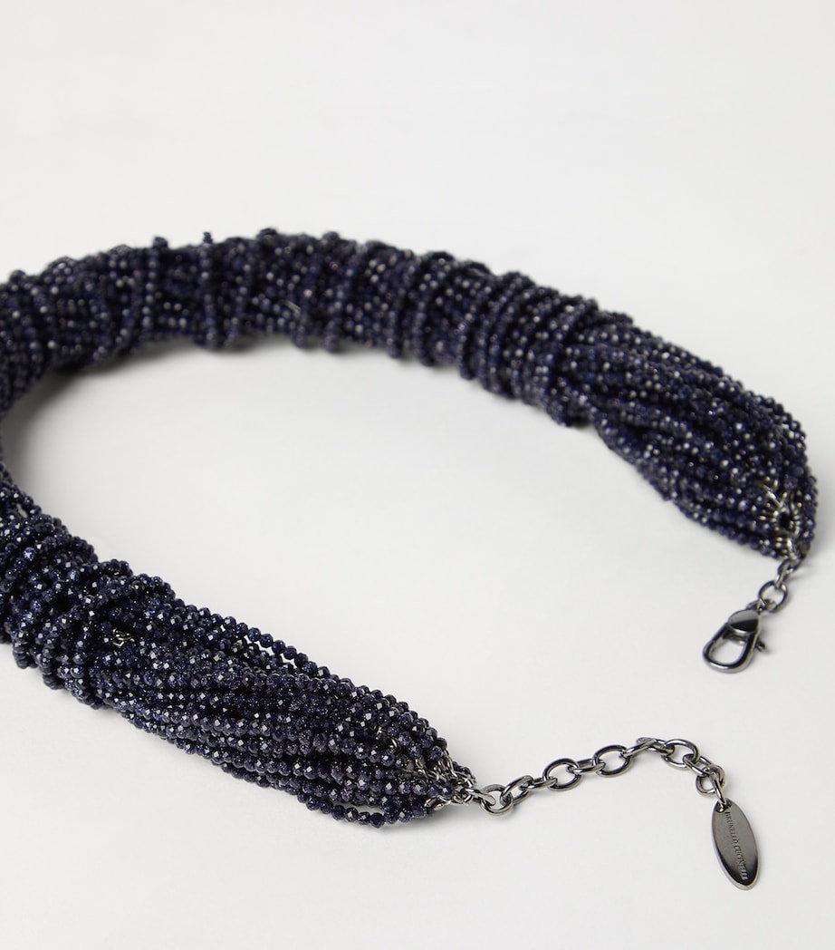 Embellished Necklace CBLUE Image 2