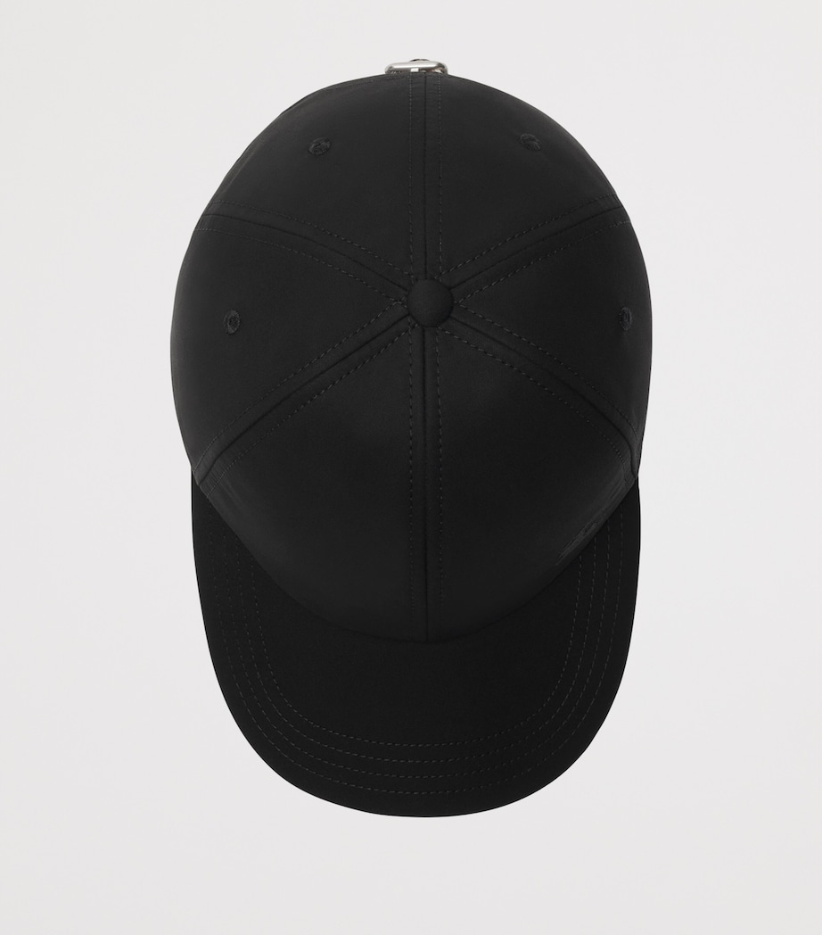 Gabardine Baseball Cap BLACK / SAND Image 3