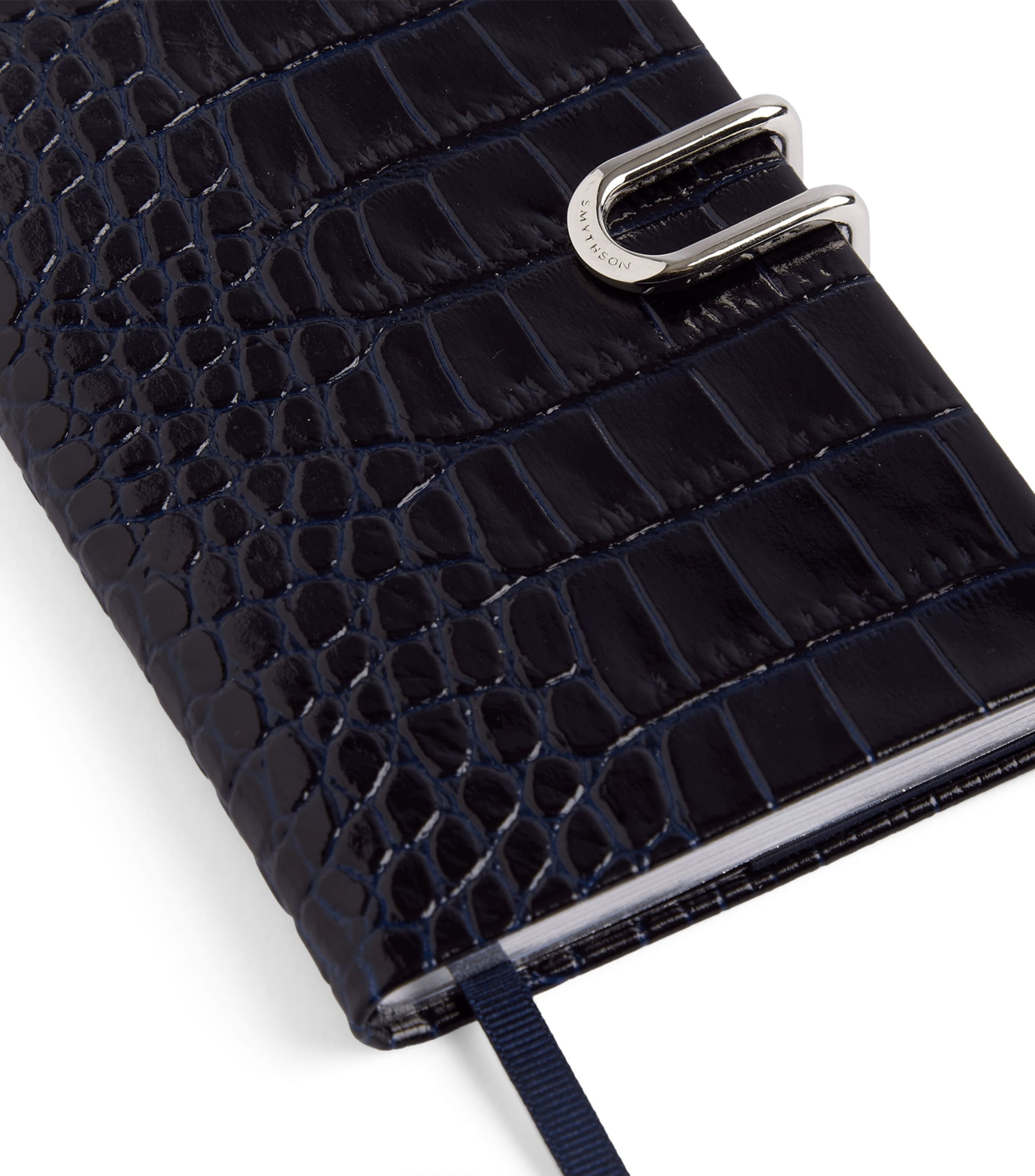 Smythson Leather Panama Weekly Diary 2027 Navy Image 5
