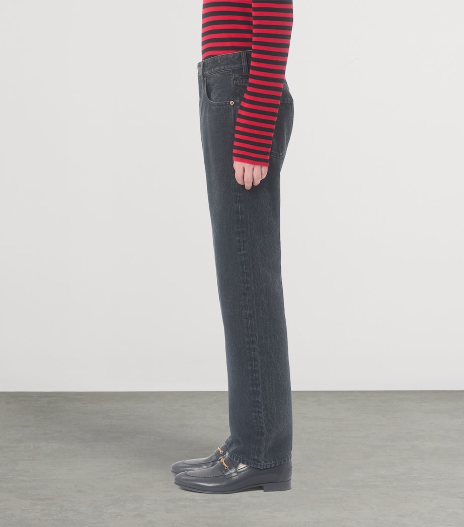 Straight Jeans 0NO Image 3