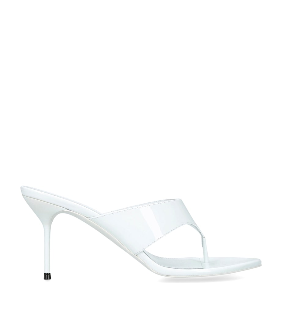 Paris Texas Patent Leather Lidia Sandals 70 Winter Wht Image 1