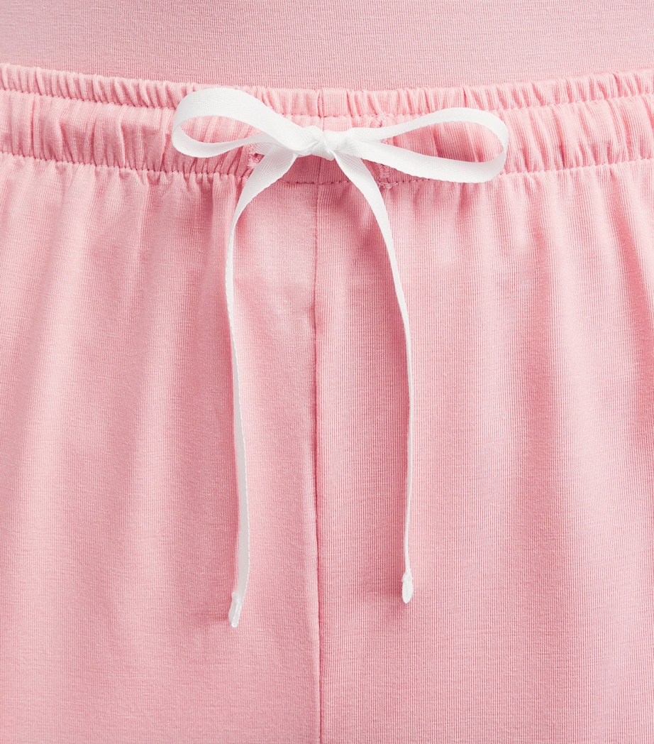 Derek Rose Womens Micromodal Lara Pyjama Bottoms Pink Image 3