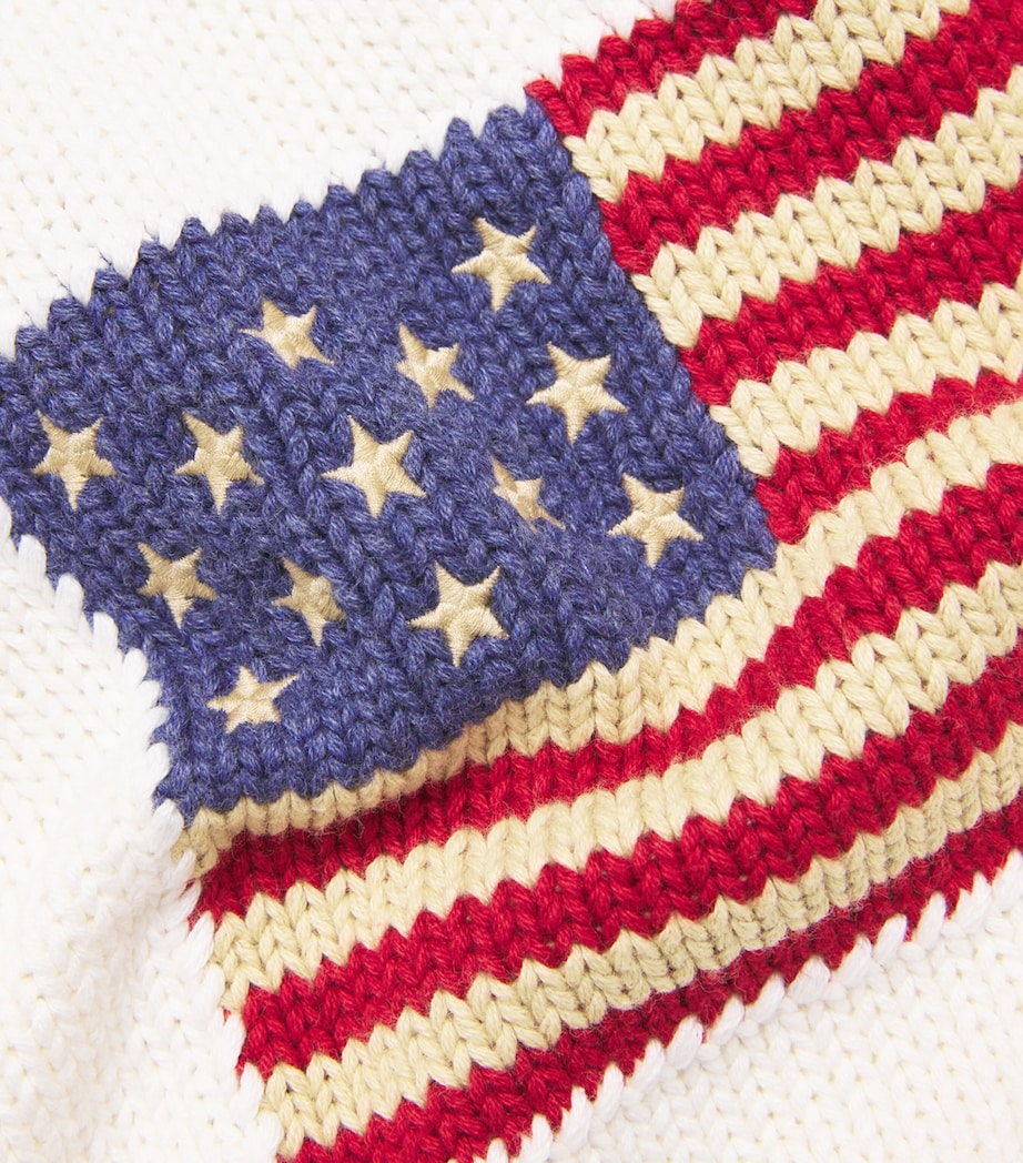 American Flag Sweater (6-14 Years) NEVIS Image 3