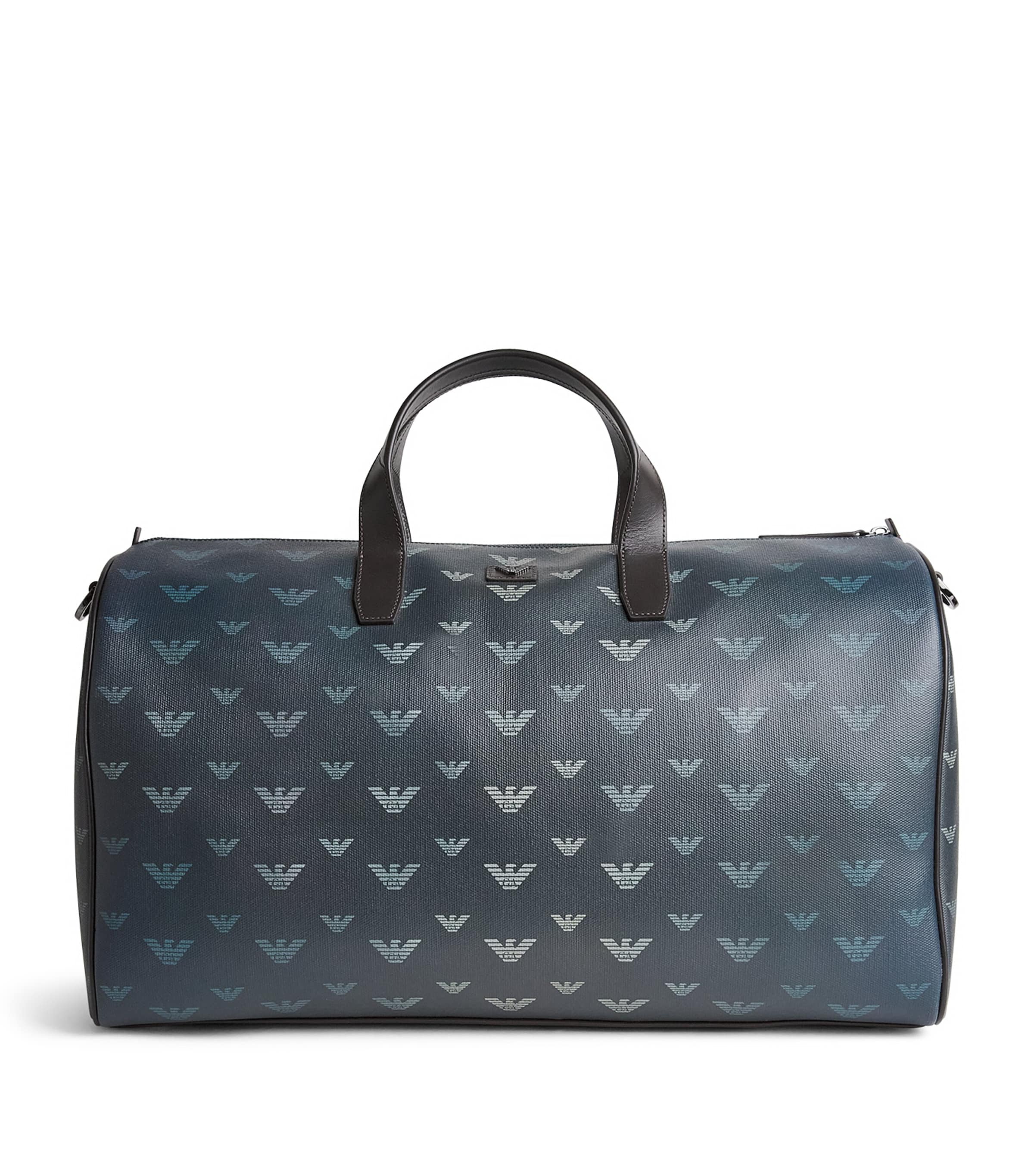 Emporio Armani Canvas Eagle Holdall Image 1