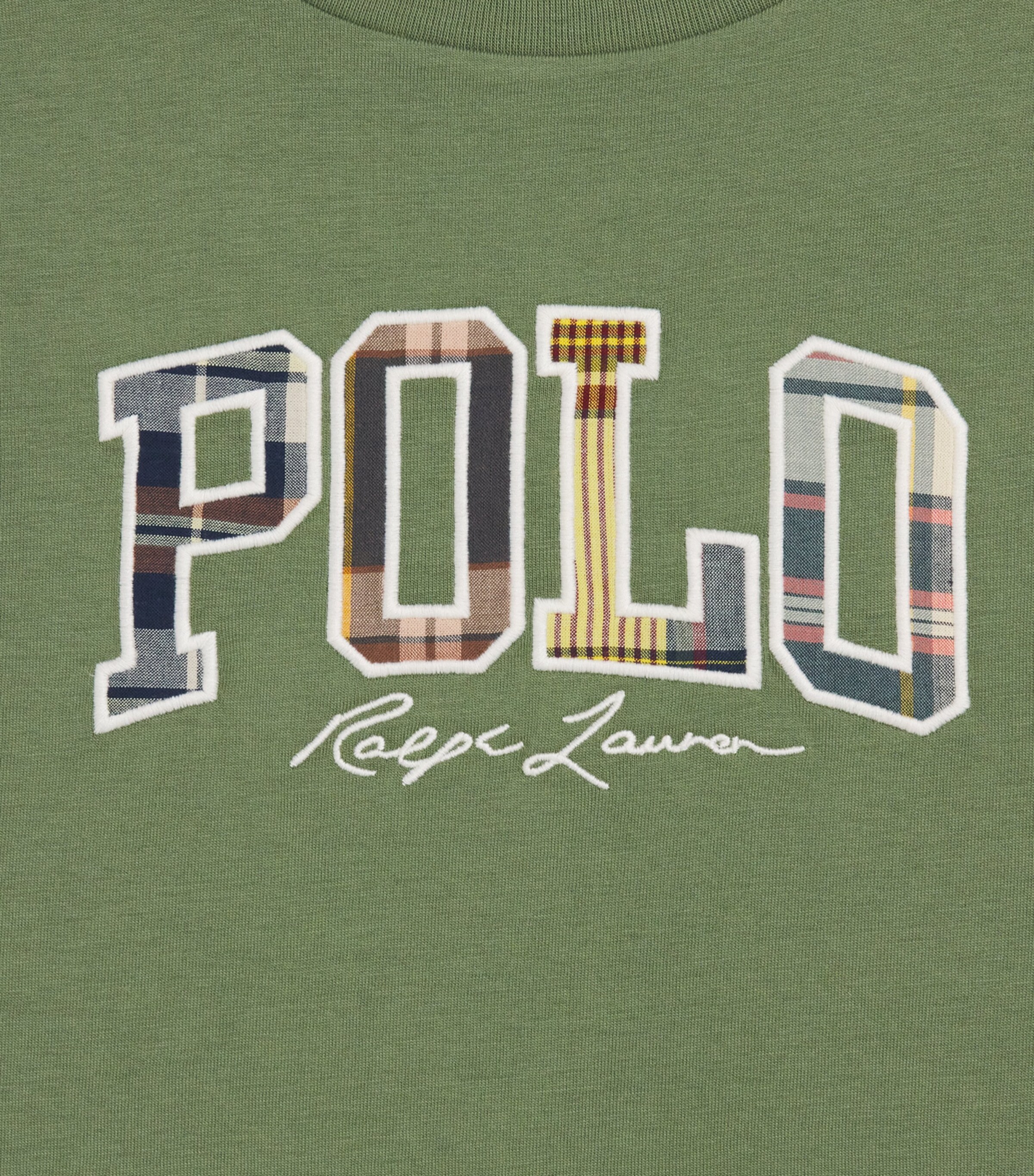 Ralph Lauren Kids Cotton Logo T-Shirt (2-7 Years) Cargo Green Image 3