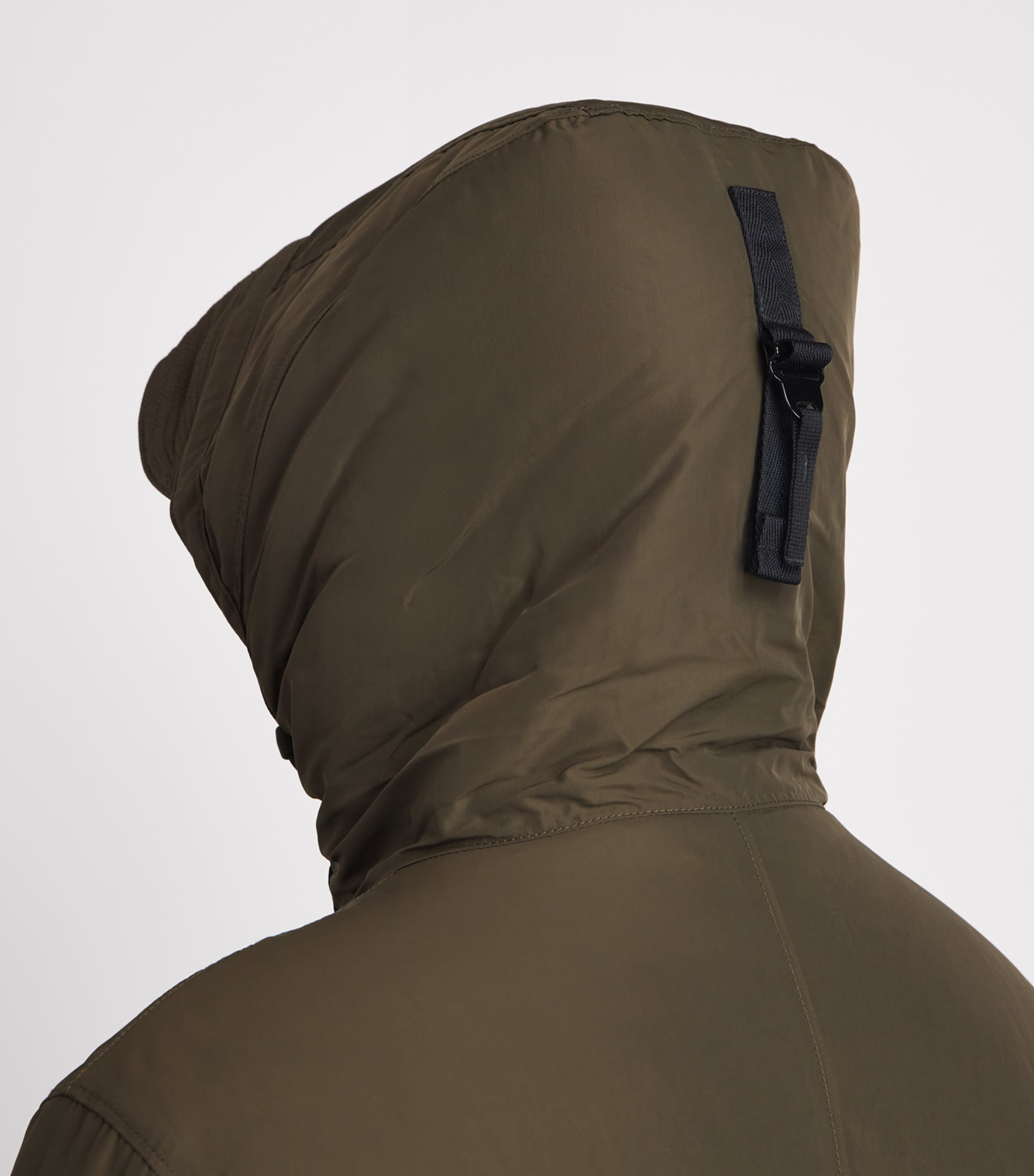 Stone Island Mens Down Micro Twill Short Parka Image 3
