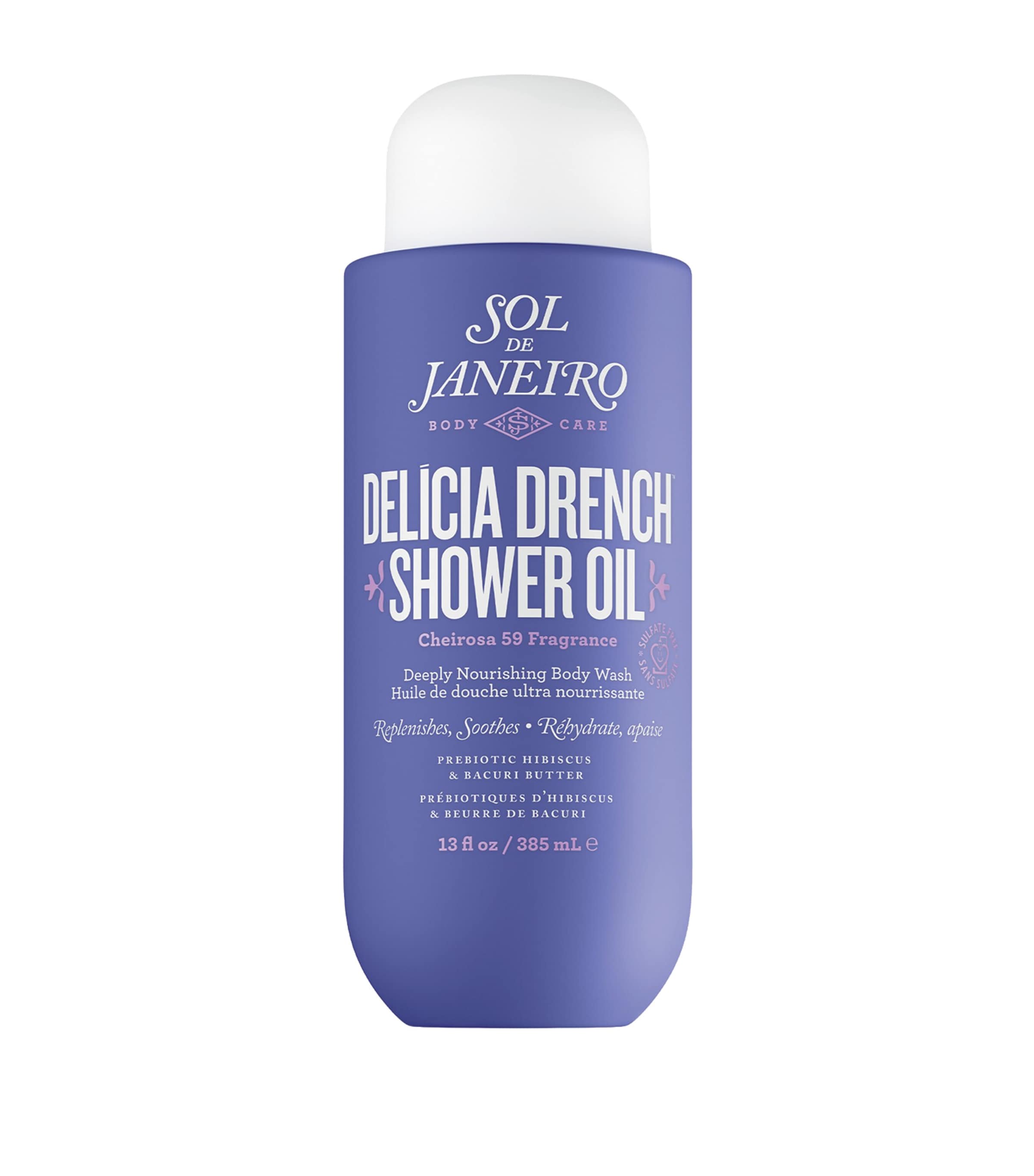 SOL DE JANEIRO Delícia Drench Shower Oil (385ml) | Bath & Shower | Shower Gels | Designers | SOL DE JANEIRO