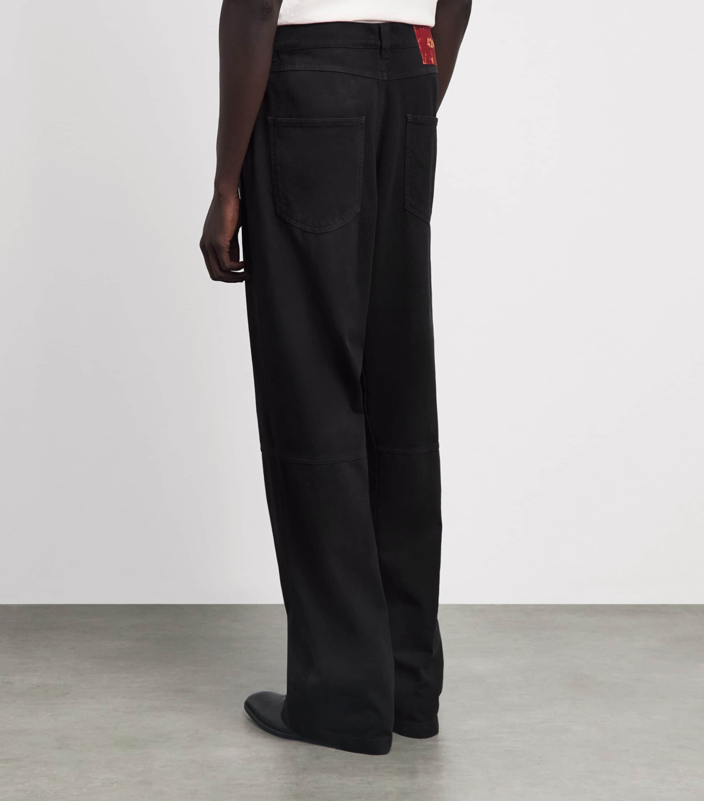 424 Mens Academy Trousers Black Image 5
