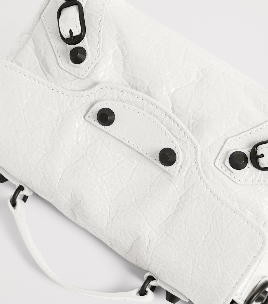 Balenciaga Nano Leather Le City Top-Handle Bag Image 6