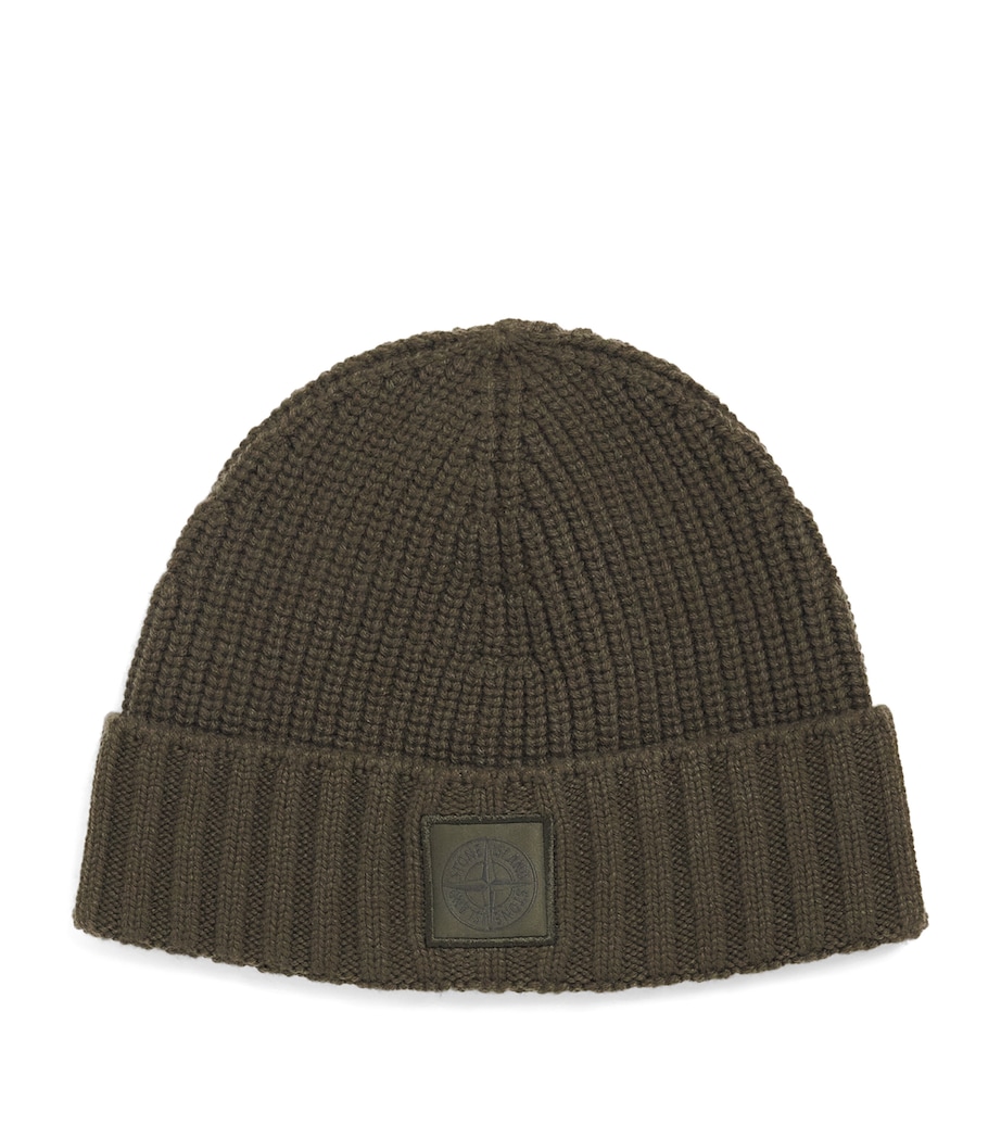 Stone Island GHOST PIECE Cashmere Beanie Image 1