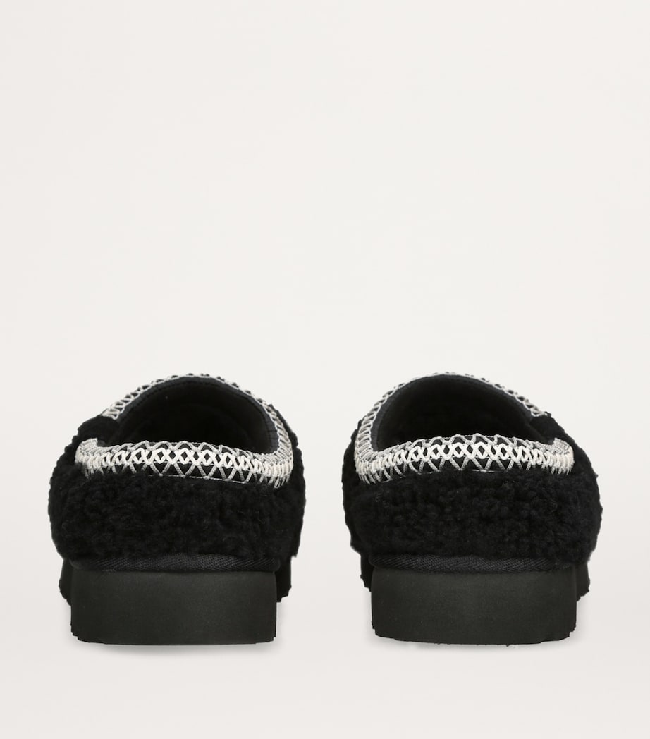 Sheepskin Tasman Maxi Curly Slippers BLACK Image 2