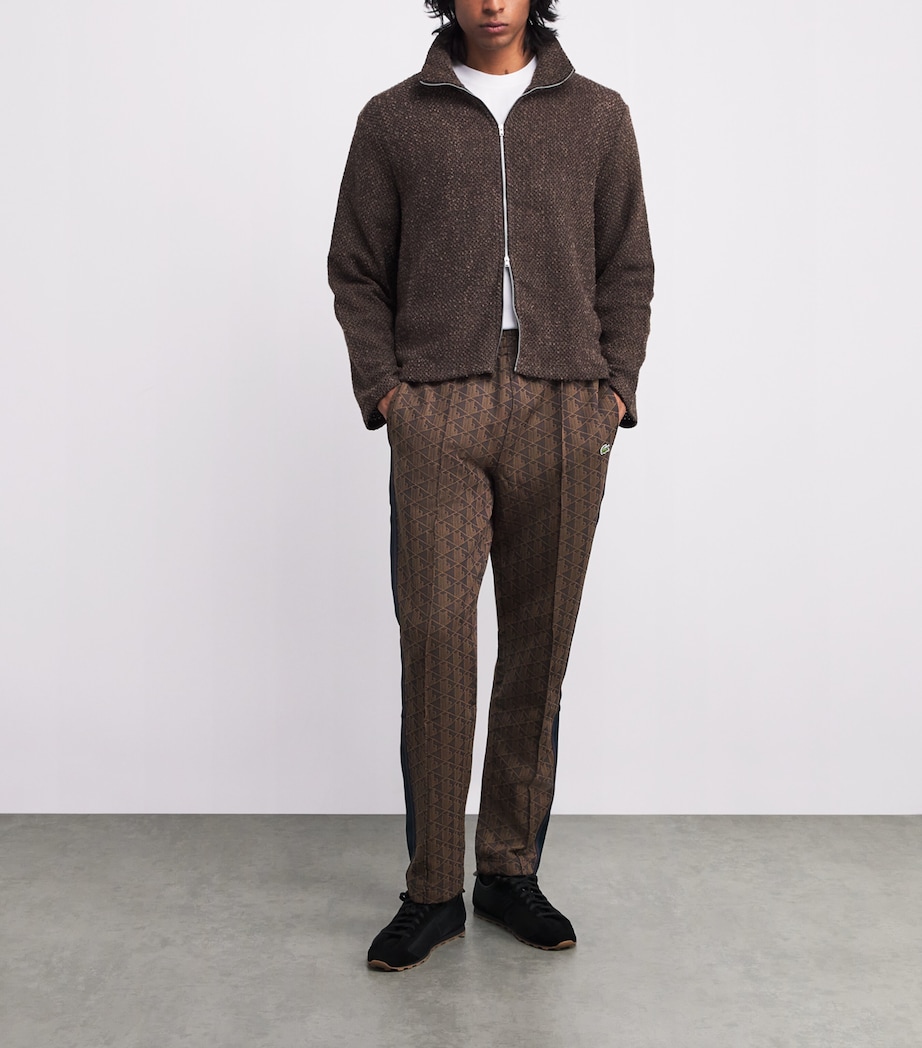 Monogram Jacquard Paris Sweatpants BROWN Image 2