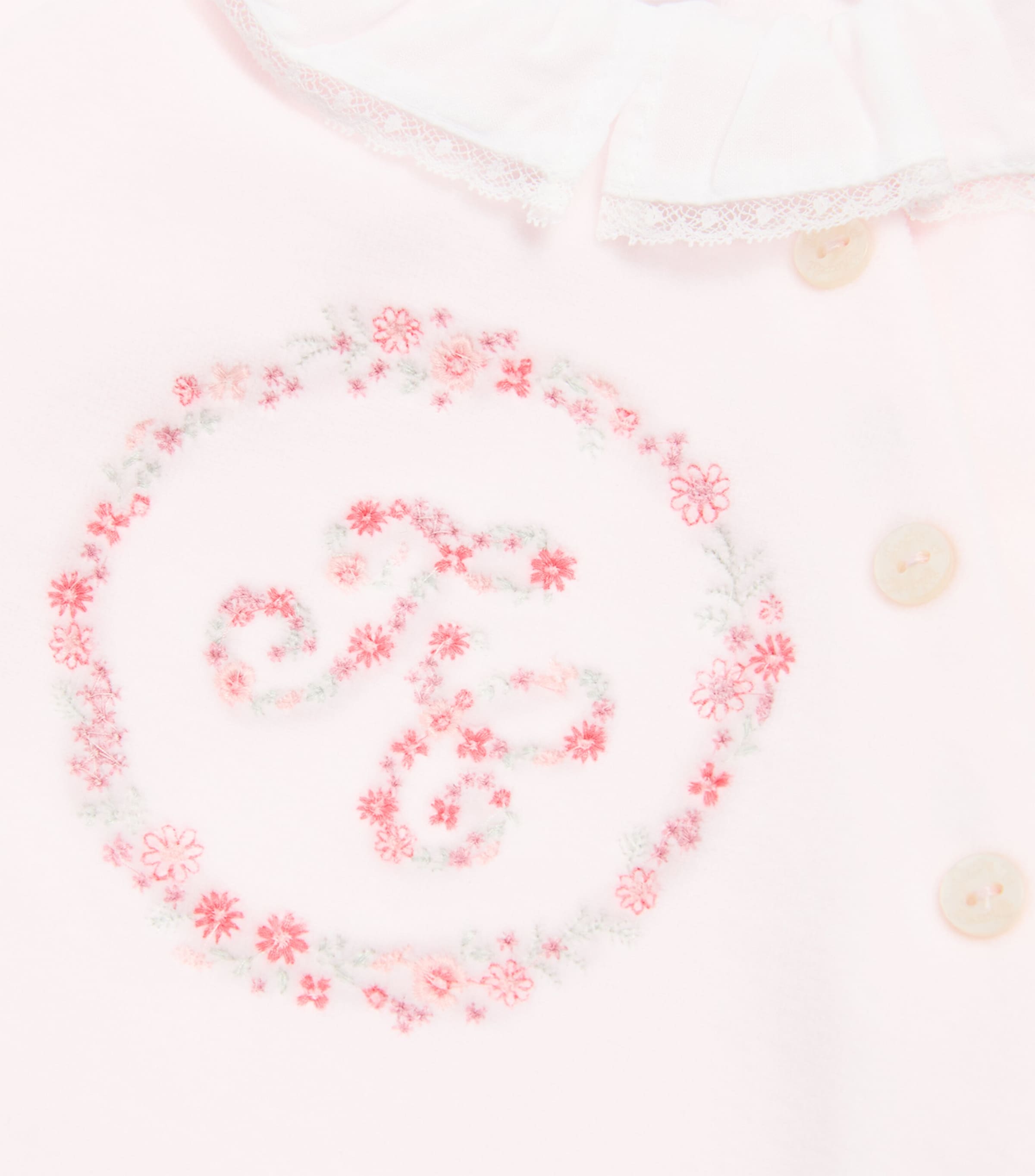 Tartine et Chocolat Printed All-In-One (0 -24 Months) Rose Pale Image 3