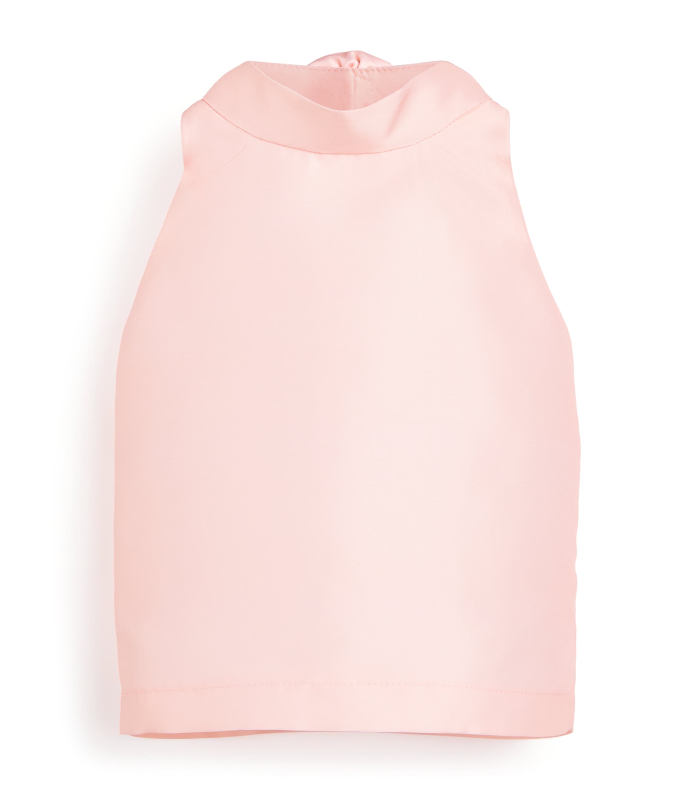 Mama Luma Satin Rosebud Top (3-12 Years) Pastel Salmon Image 1
