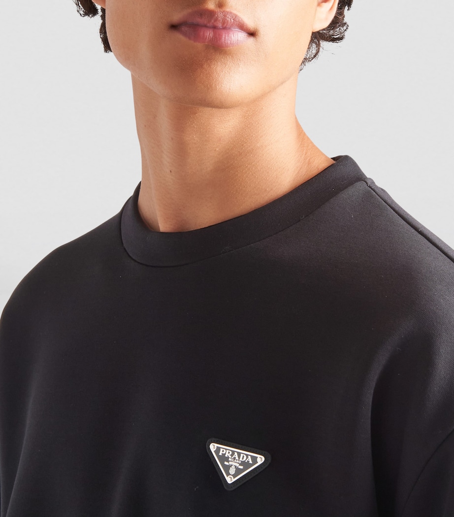 Logo-Plaque Sweatshirt F0806 Image 5