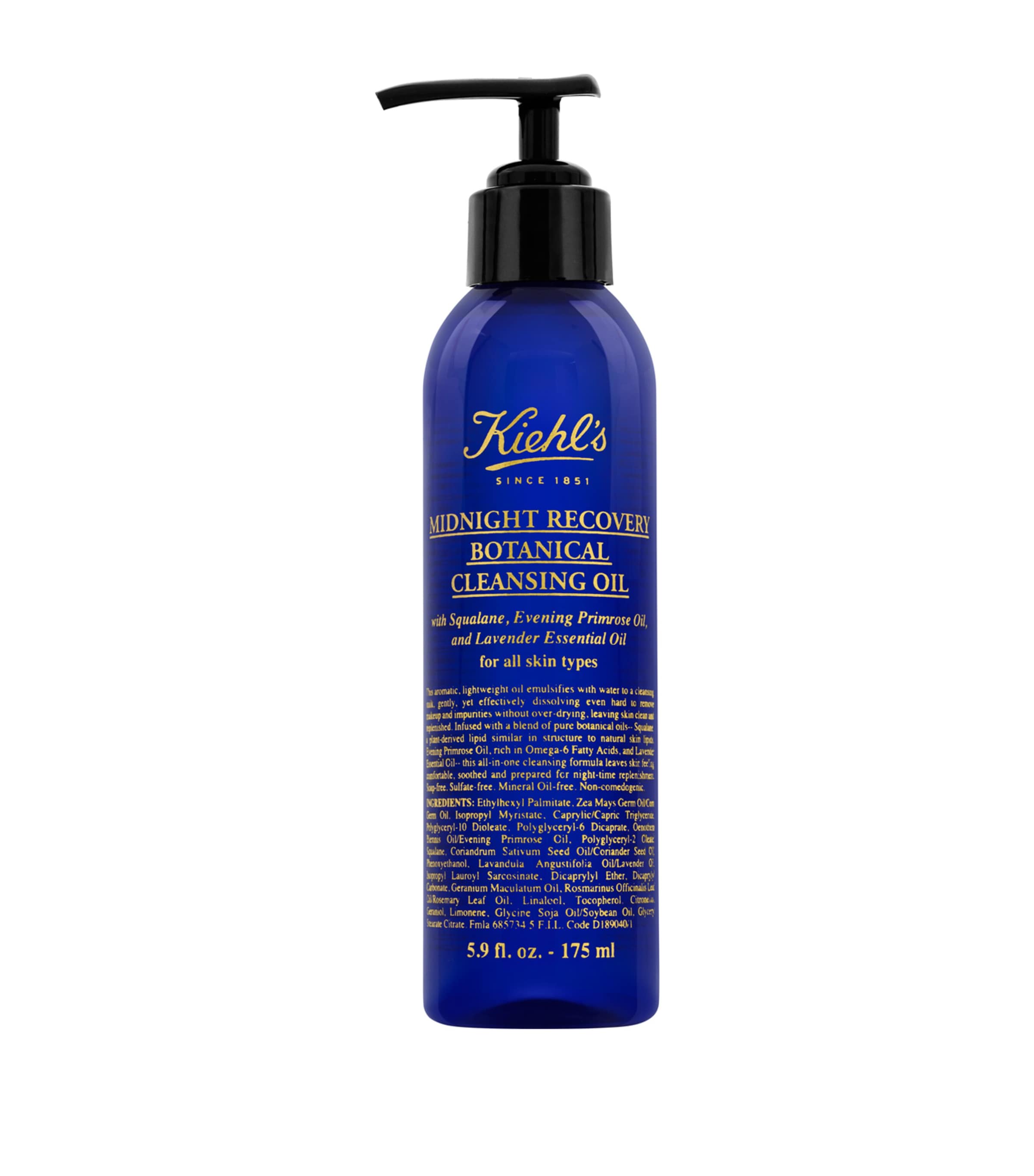 KIEHL'S SINCE 1851 MIDNIGHT RECOVERY CLEANSING OIL 