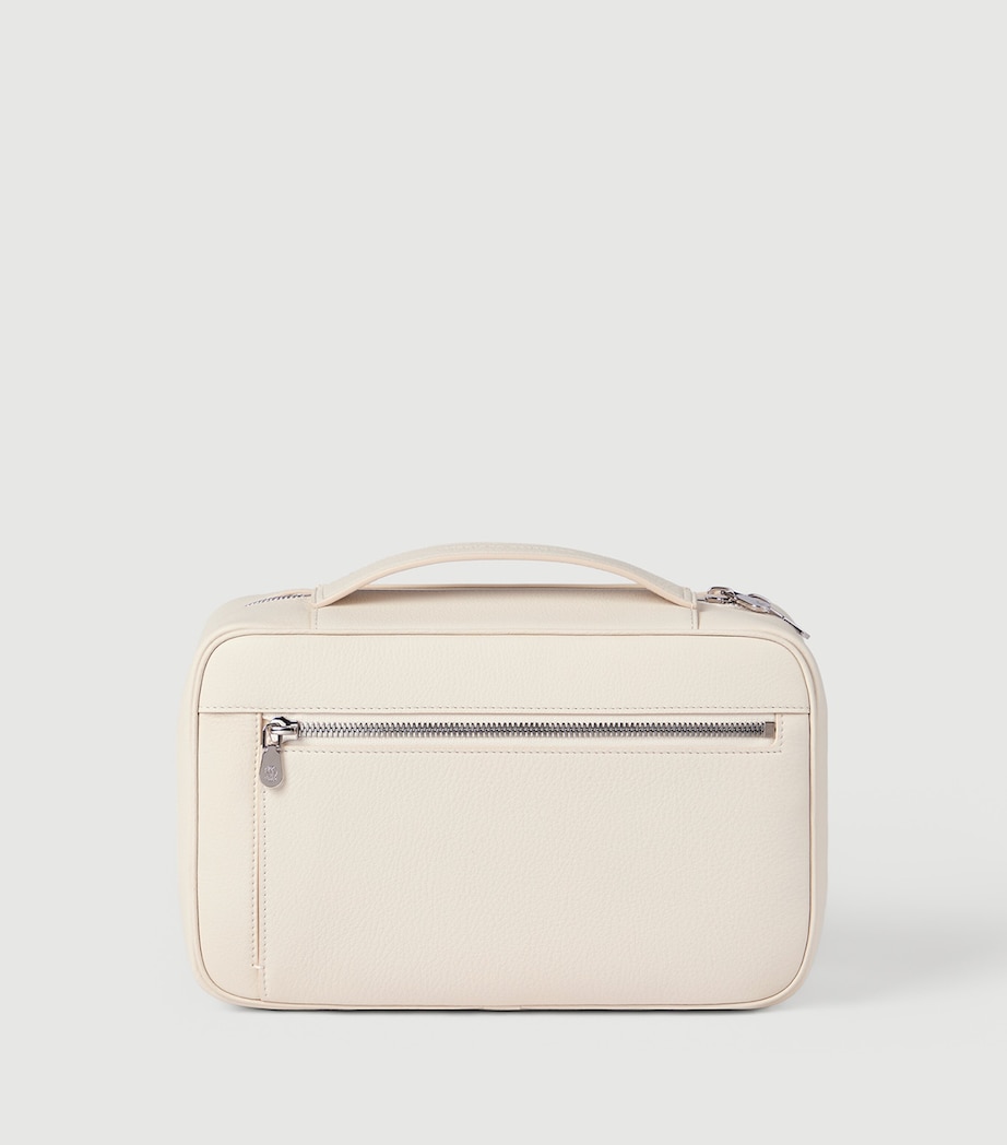 Brunello Cucinelli Leather Travel Beauty Case Image 3
