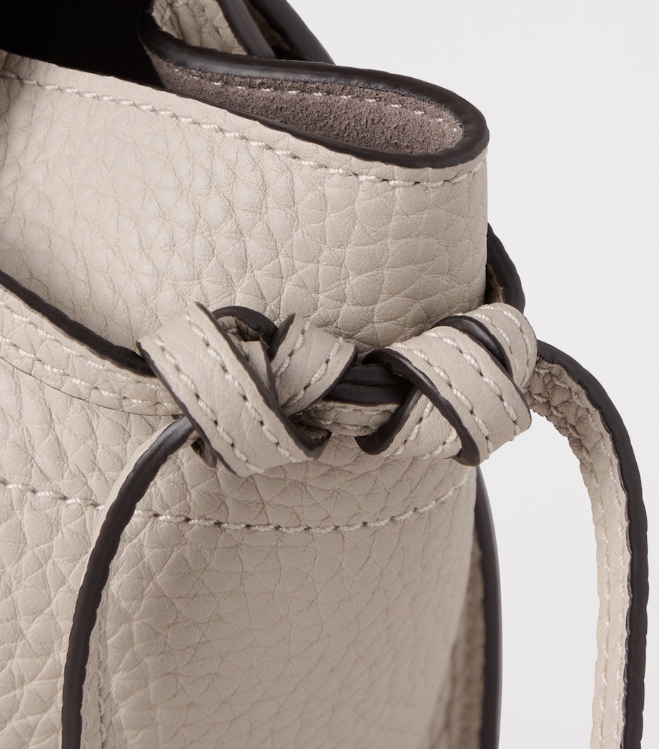 Mini Leather Soft Bayswater Shoulder Bag CHALK Image 4