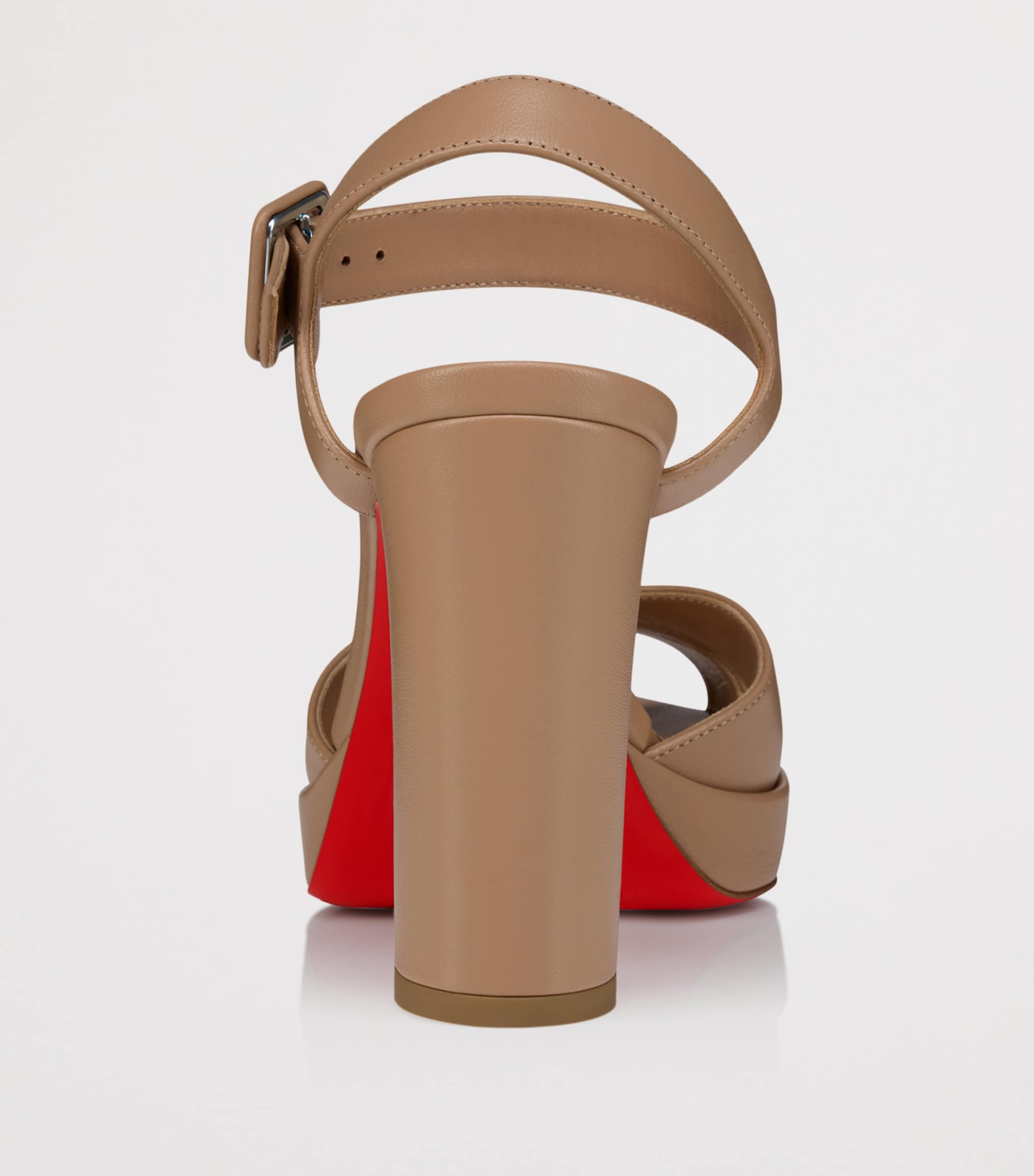 Cora Leather Sandals 100 N295 Image 4