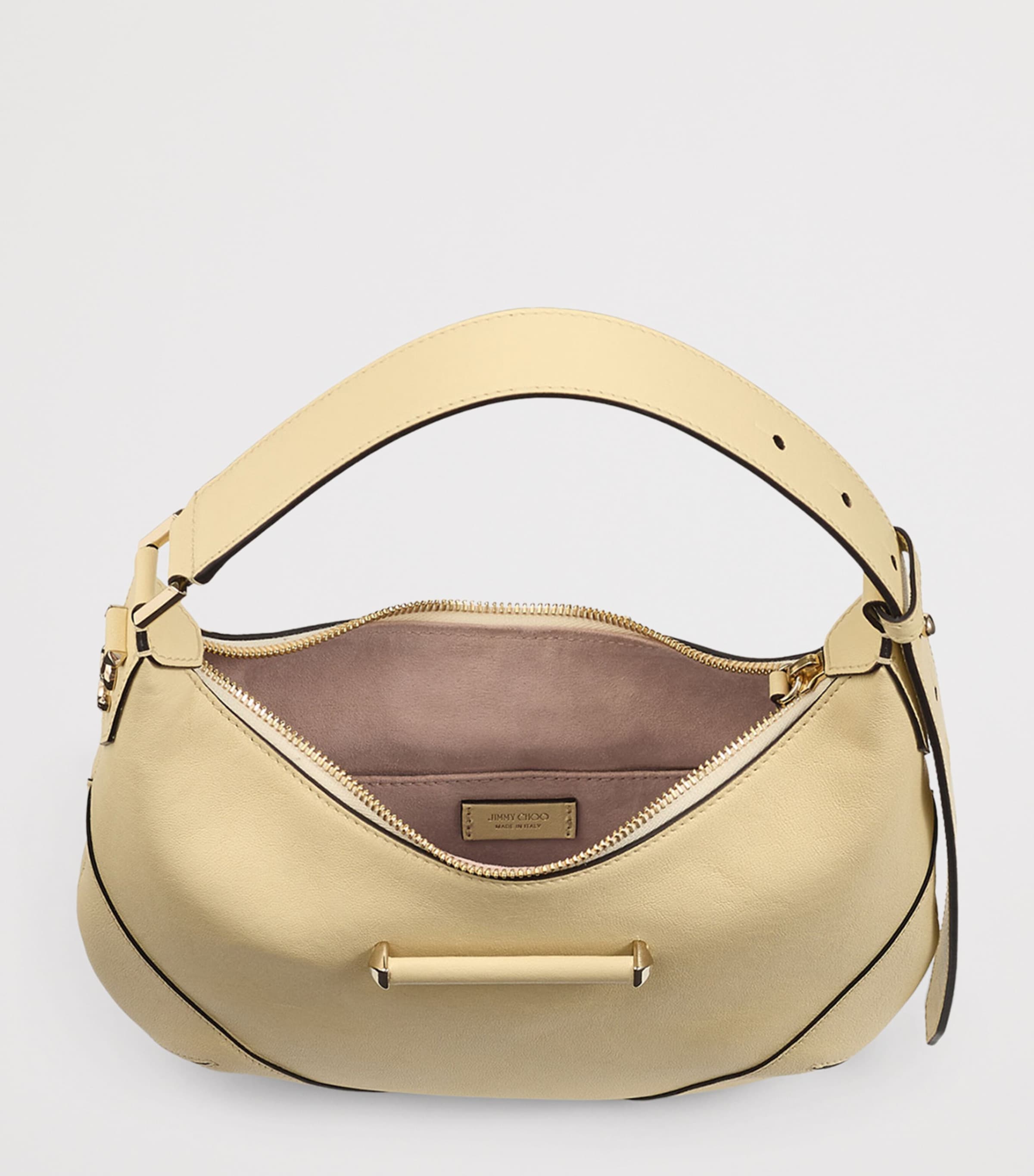 Small Bar Leather Shoulder Bag BUTTERMILK/SHINY GOL Image 2