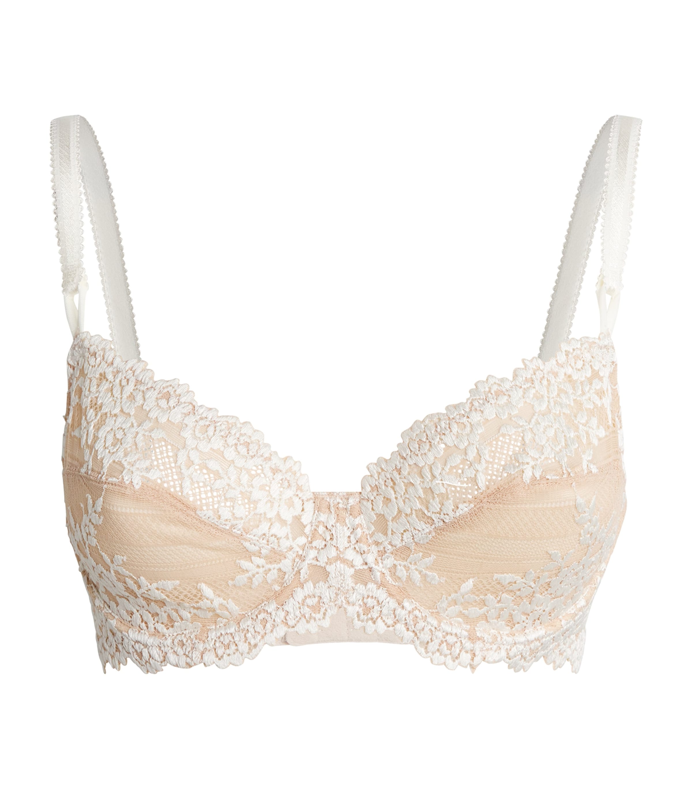 Wacoal Embrace Lace Underwired Bra In Nude