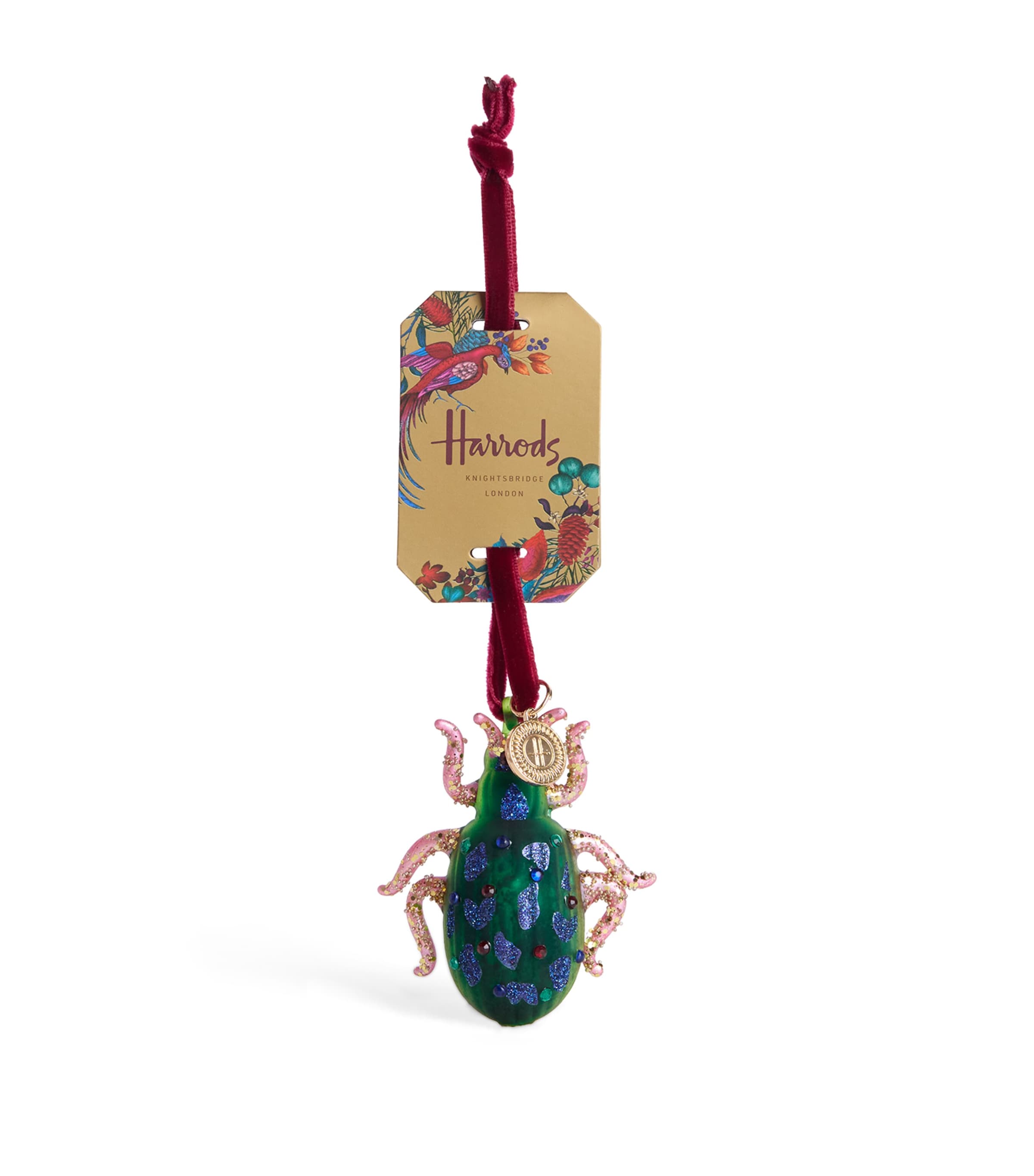 Glass Bug Ornament MULTI Image 1