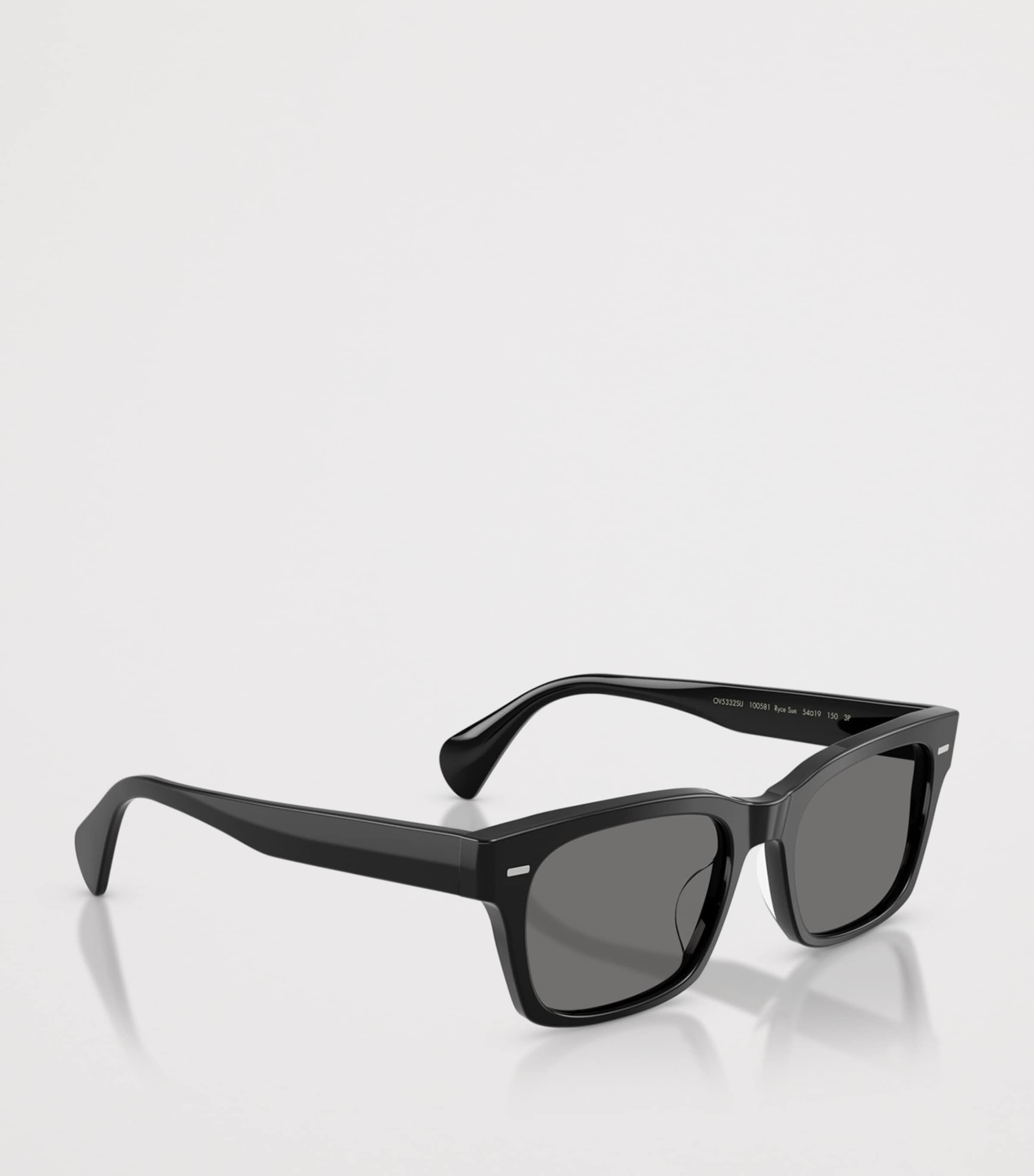 Oliver Peoples Ryce Rectangle Sunglasses Black Image 6