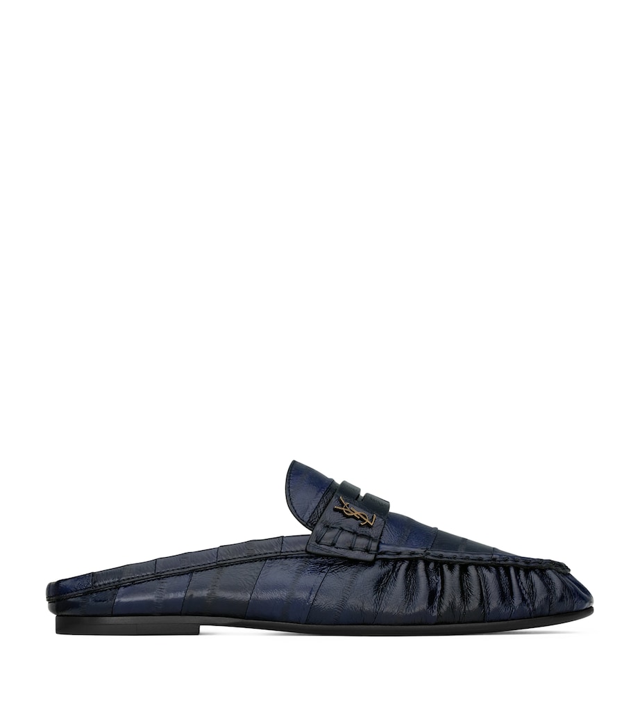 Saint Laurent Womens Leather Le Loafer Mules Image 1