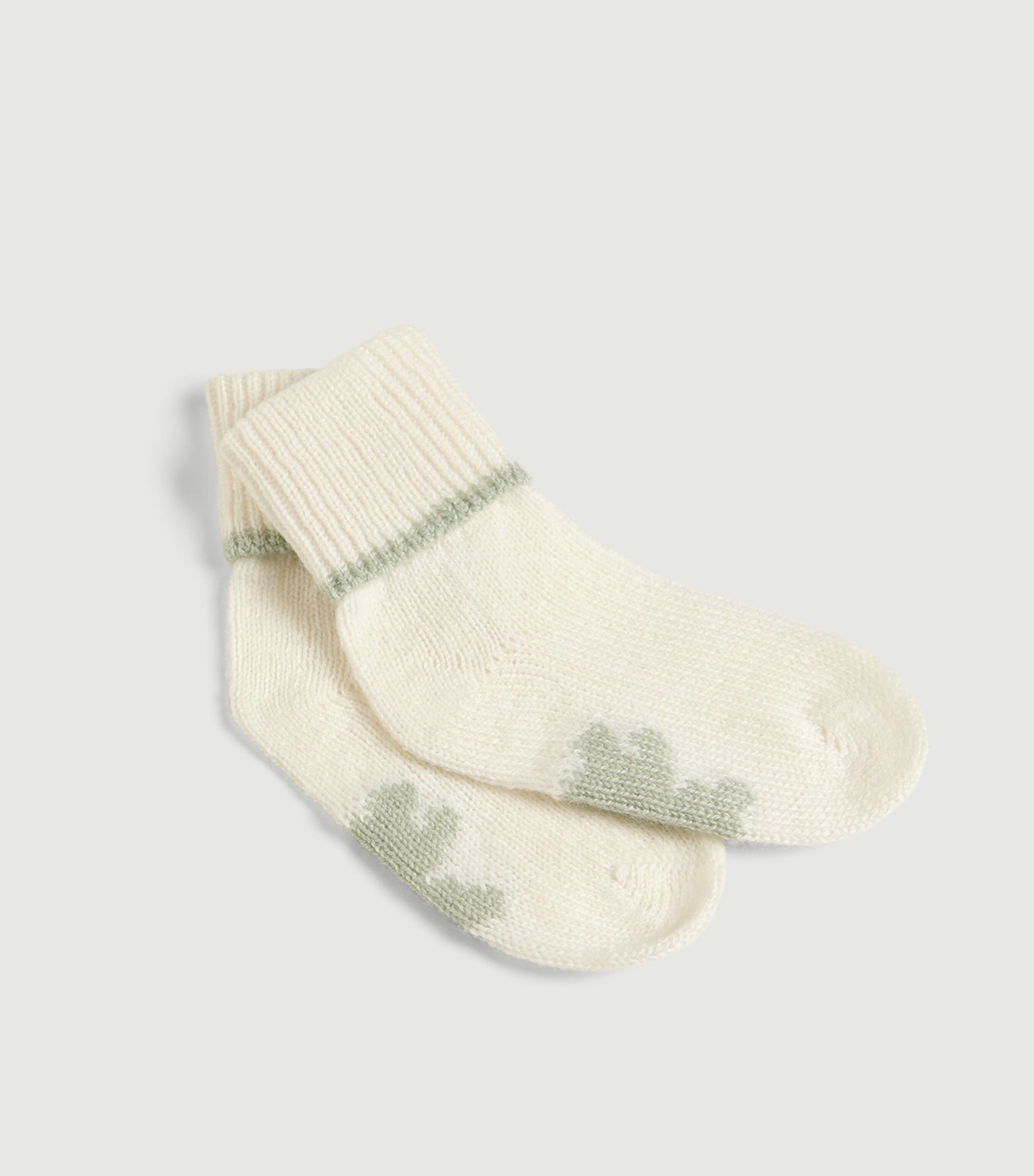 Brunello Cucinelli Kids Cashmere Beanie, Mittens and Socks Set Image 2