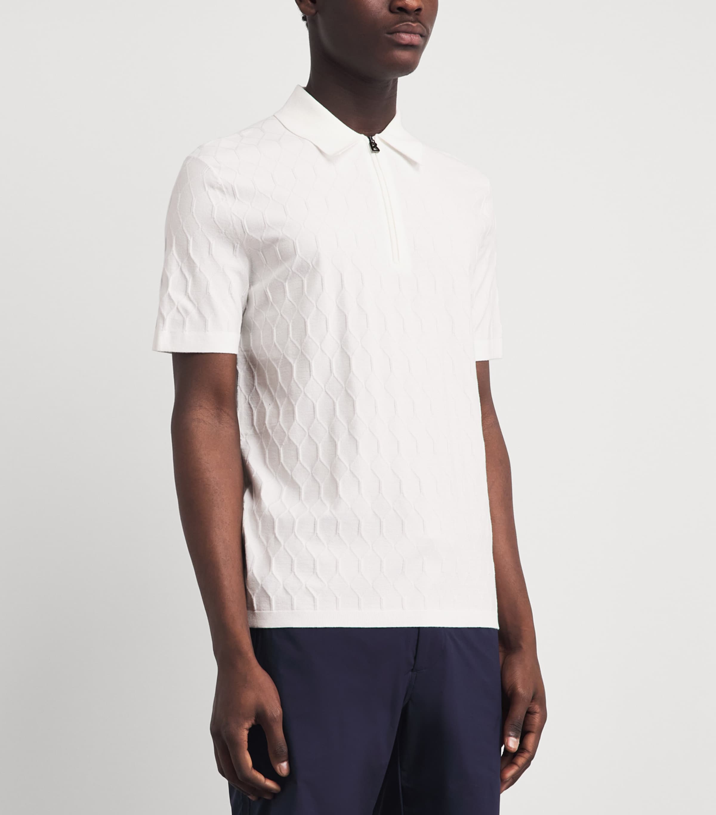 Bogner Mens Knitted Maxim Polo Shirt Image 4