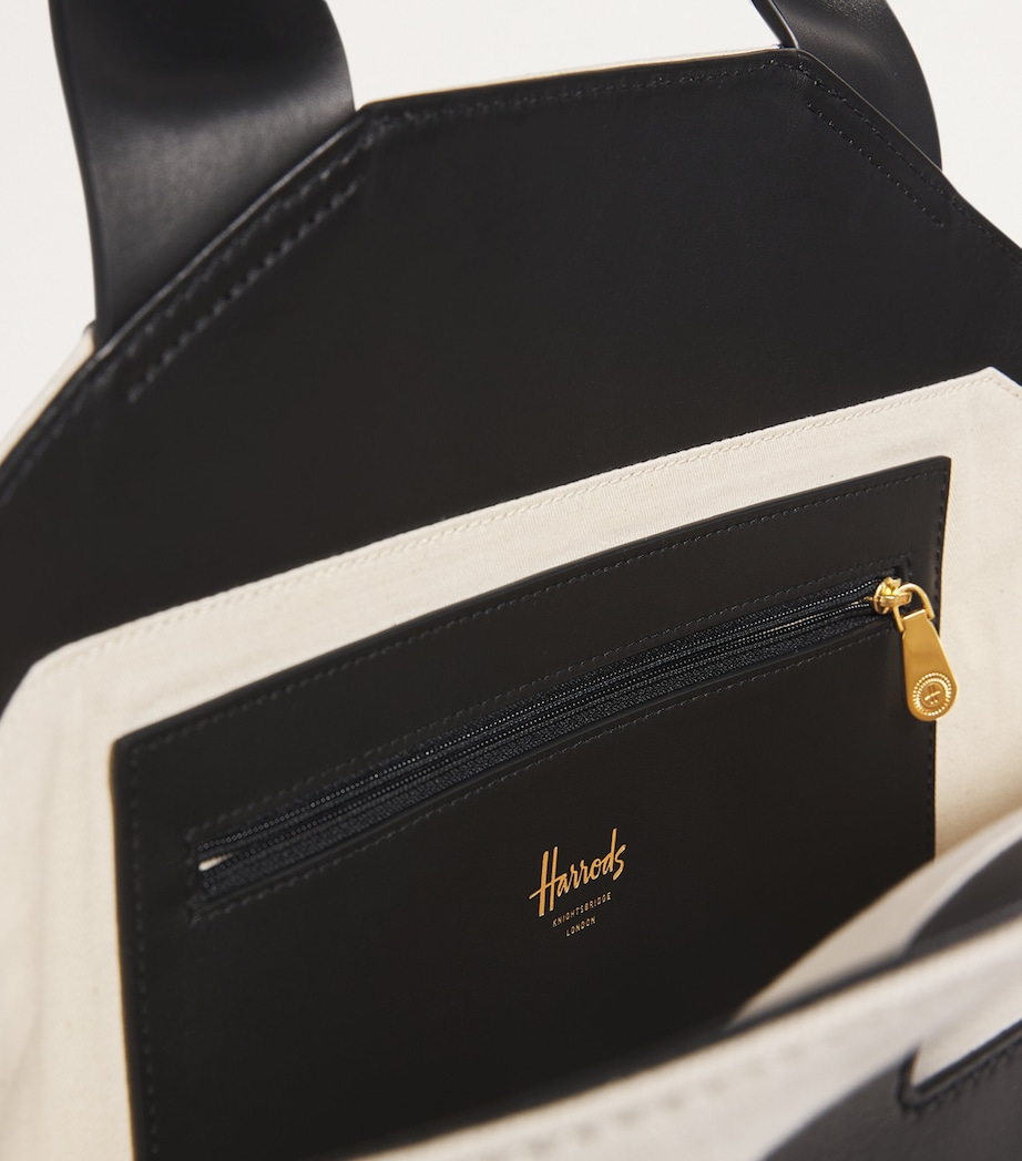 Medium Canvas Tote Bag CREAM Image 6