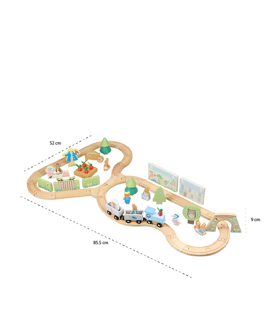 Peter Rabbit Train Track MULTI Image 2