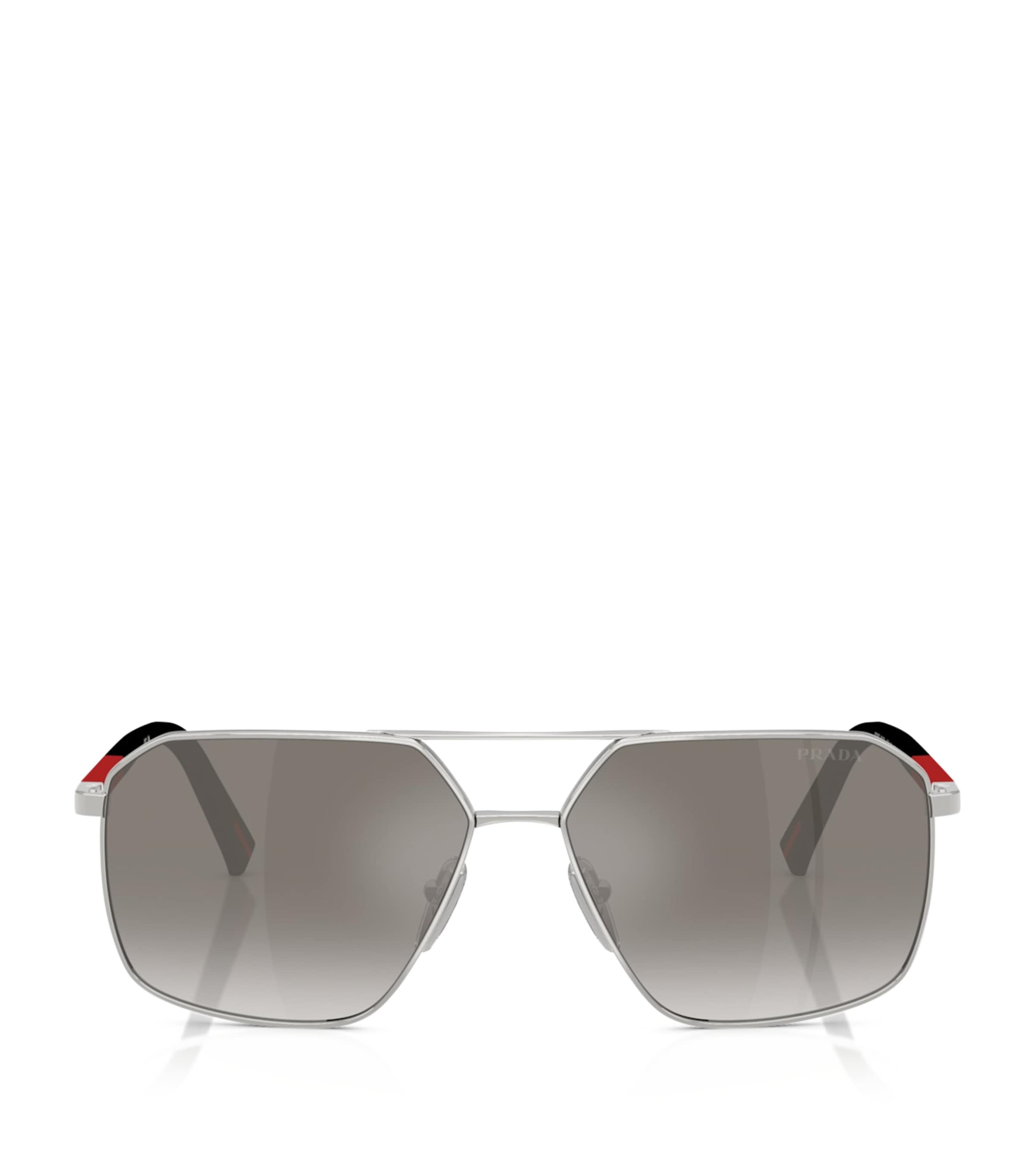 Prada Linea Rossa Metal A50S Aviator Sunglasses Image 1