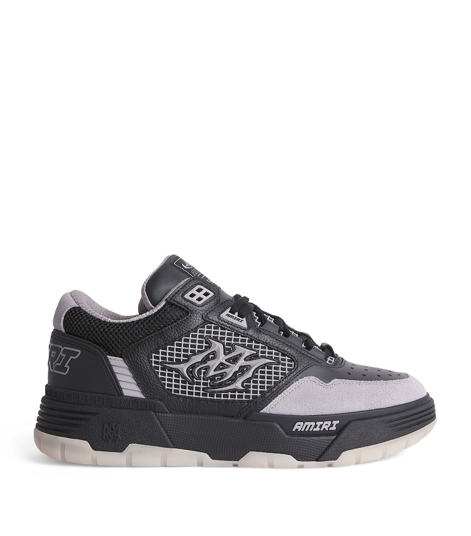 AMIRI Leather MA-94 Sneakers Black Grey Image 1