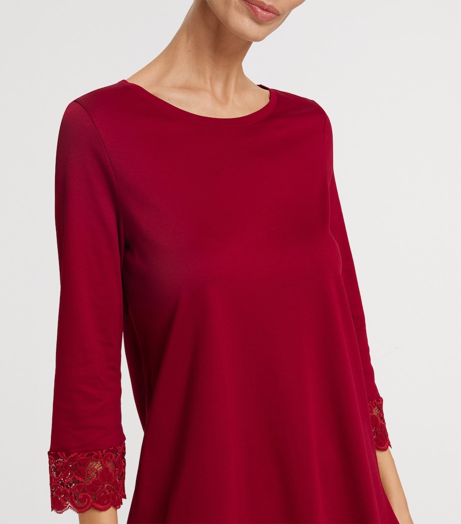 Cotton Moments Pyjama Set RED DAHLIA Image 5