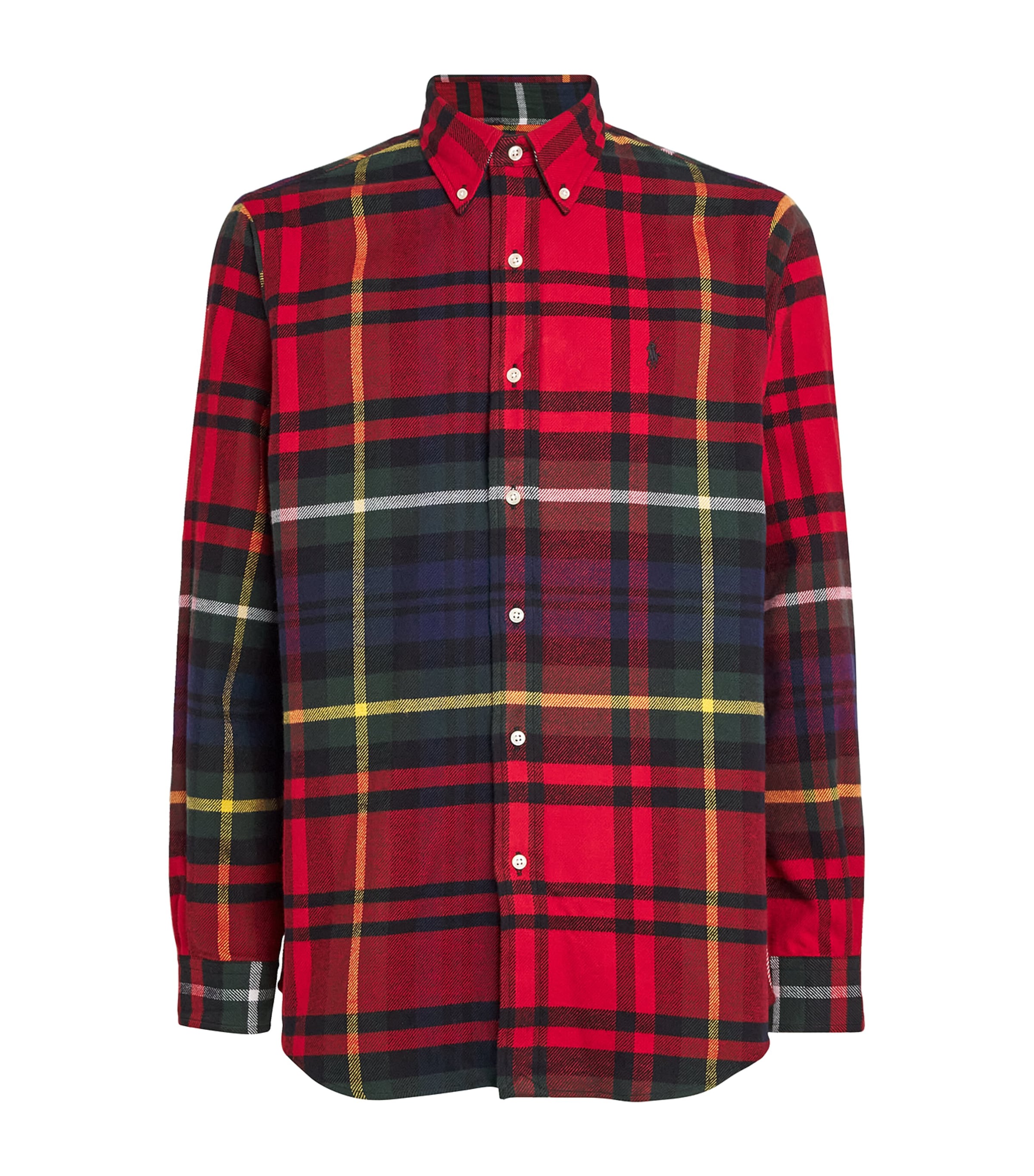 Polo Ralph Lauren Mens Flannel Work Shirt Image 1
