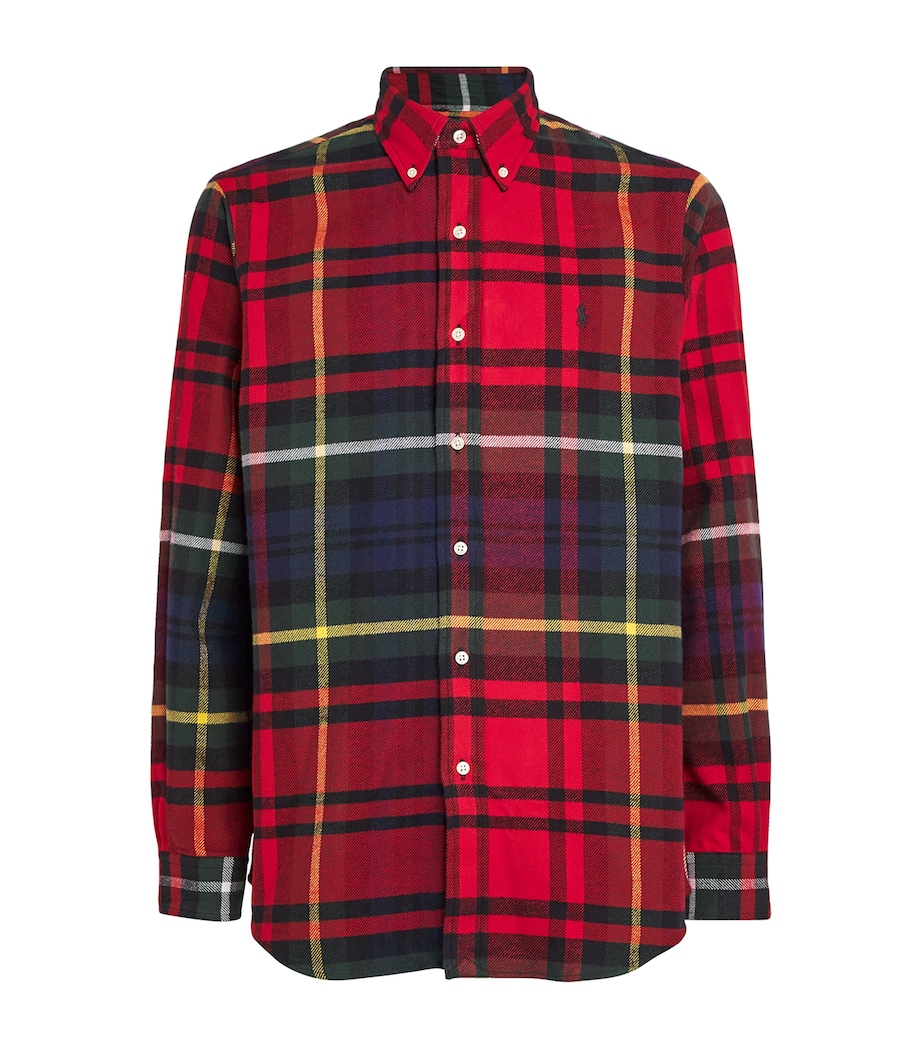 Polo Ralph Lauren Mens Flannel Work Shirt Image 1